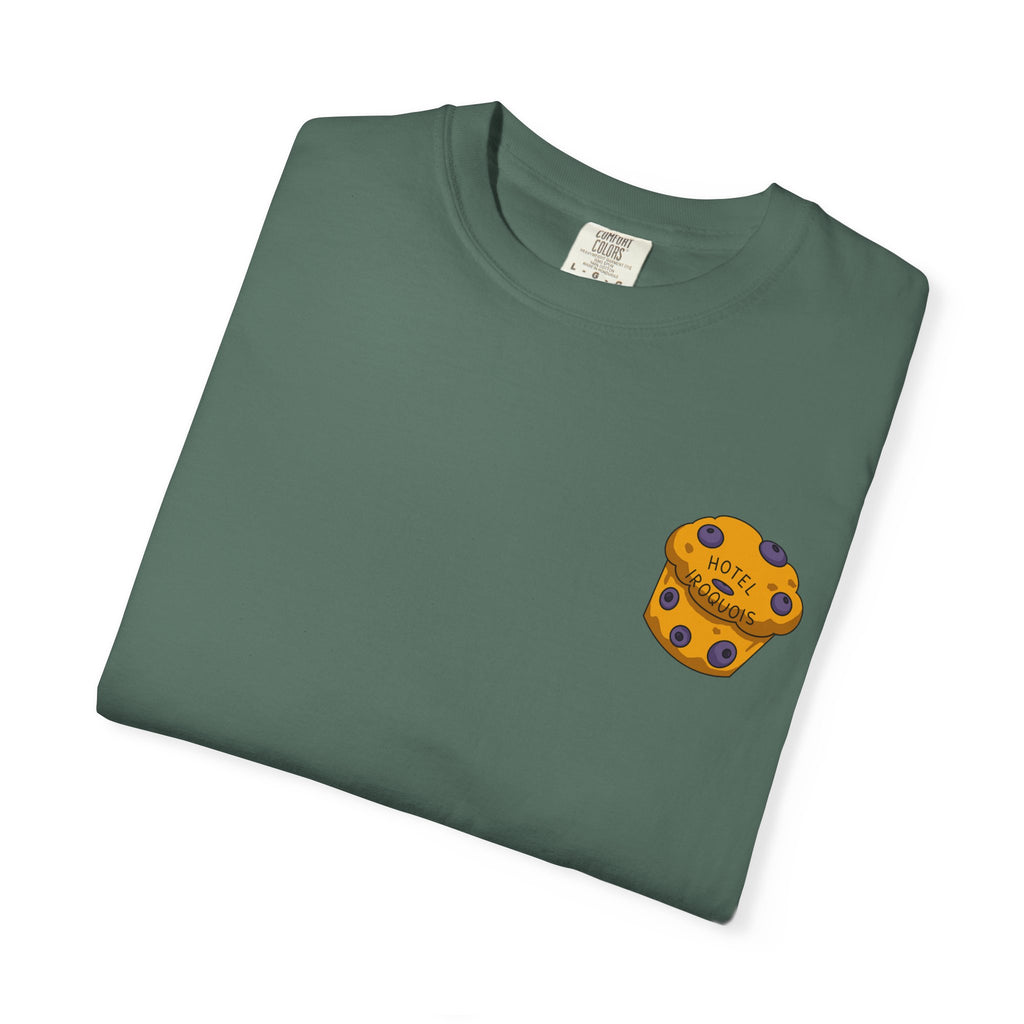 Mackinac Merch - The Hotel Iroquois Series - The Circle Porch Comfort Colors T Shirt