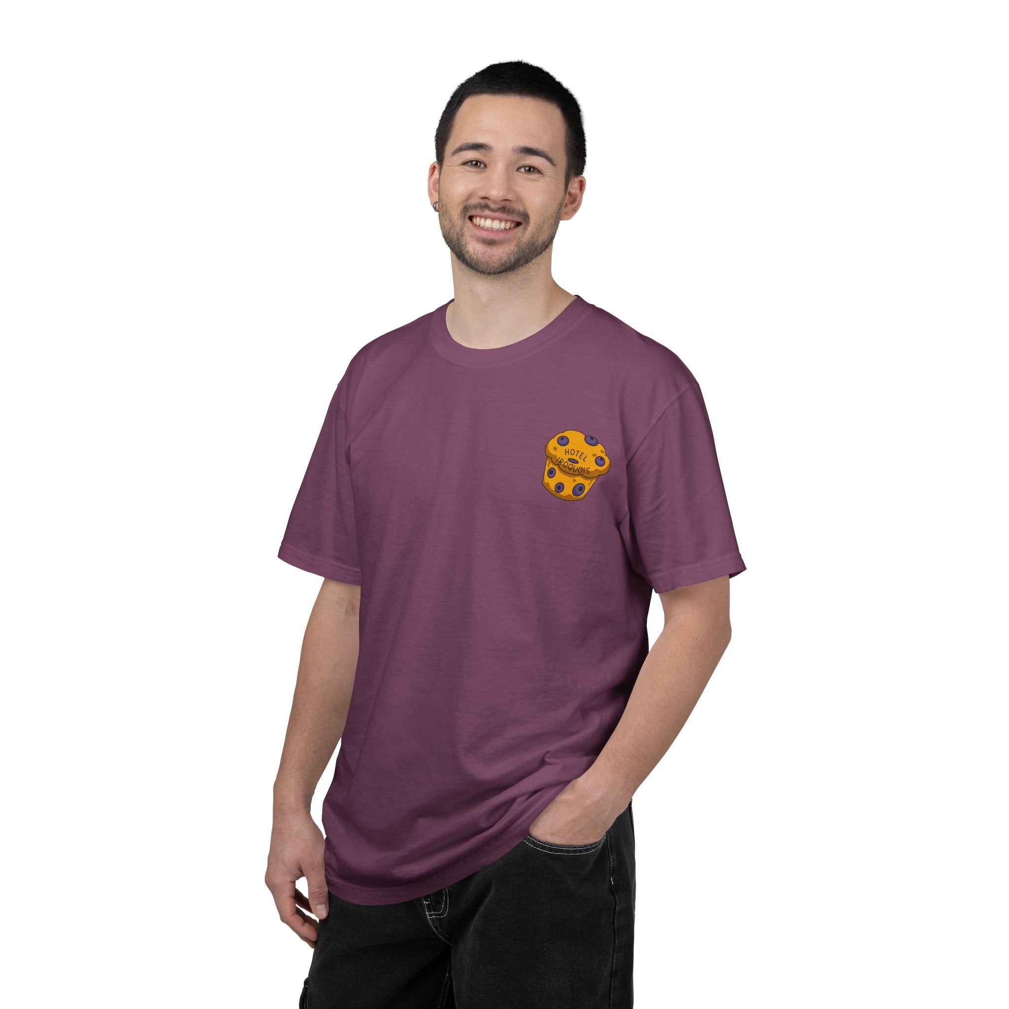 Mackinac Merch - The Hotel Iroquois Series - The Circle Porch Comfort Colors T Shirt