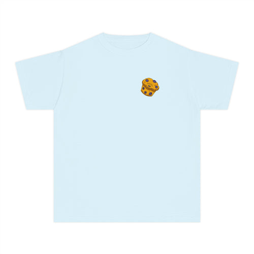 Comfort Colors Youth Tee — Hotel Iroquois Series - Blueberry Muffins and Horse Drawn Carriages