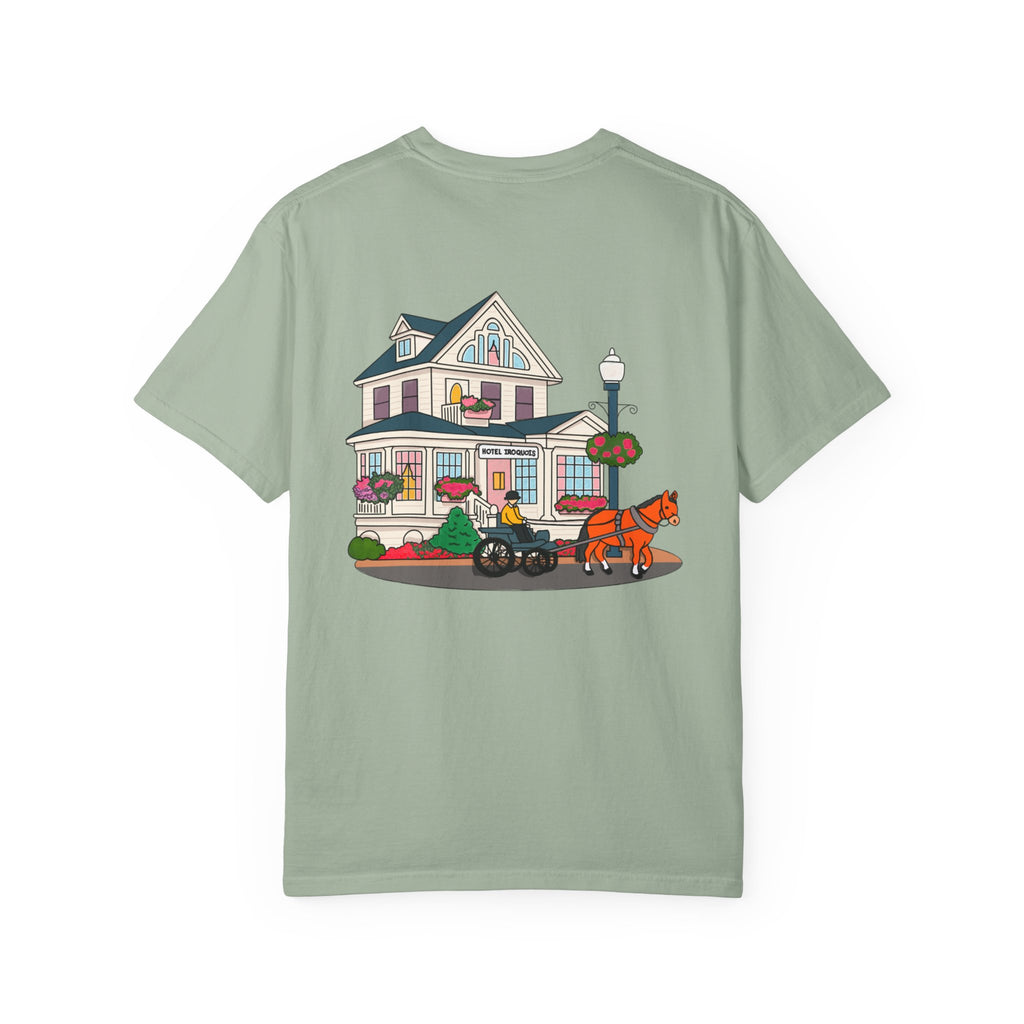 Mackinac Merch - The Hotel Iroquois Series - The Hotel Comfort Colors T Shirt