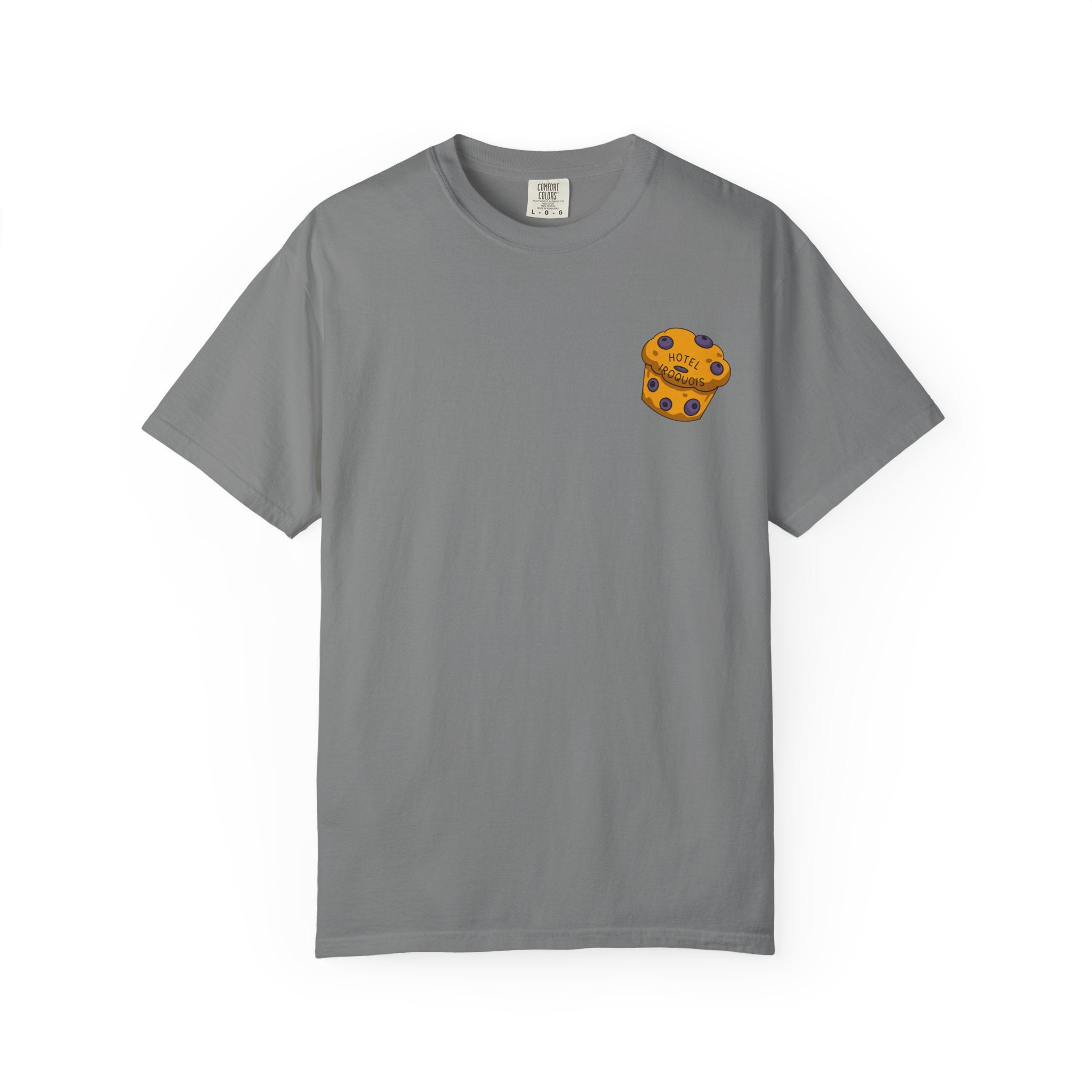 Mackinac Merch - The Hotel Iroquois Series - The Circle Porch Comfort Colors T Shirt