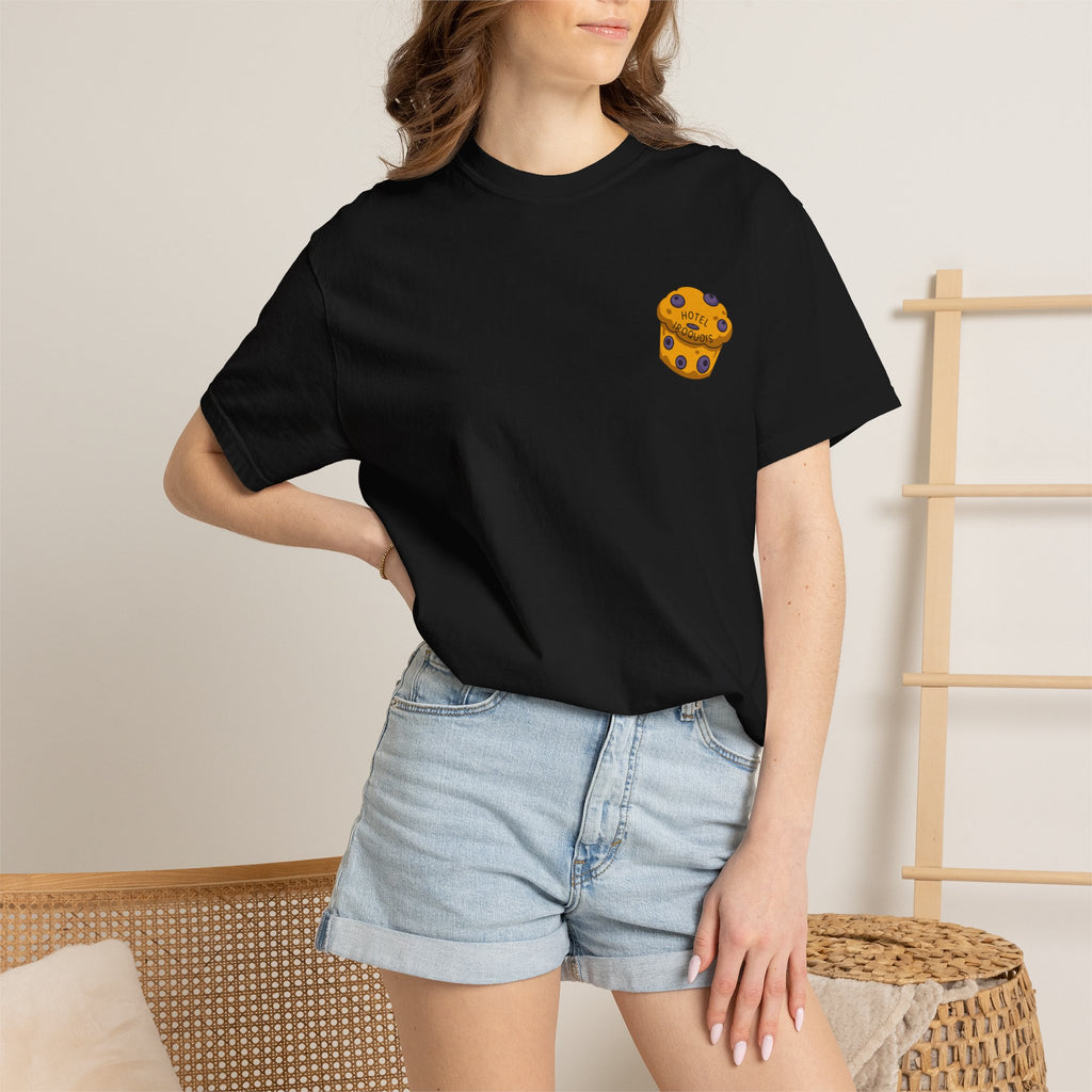 Mackinac Merch - The Hotel Iroquois Series - The Circle Porch Comfort Colors T Shirt