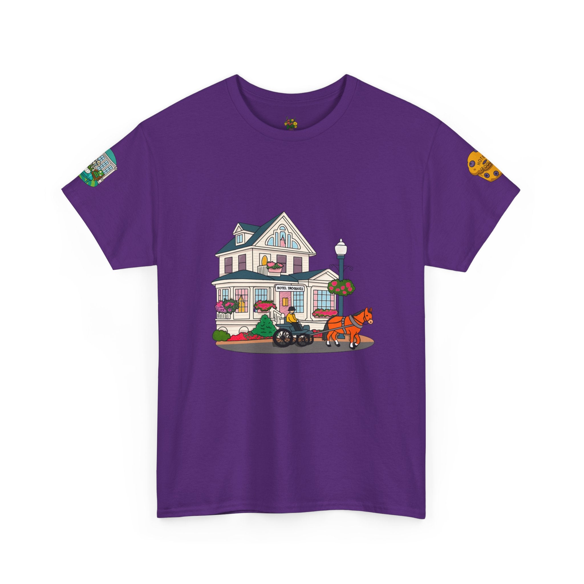 Mackinac Merch - Hotel Iroquois Series - Gilden T Shirt