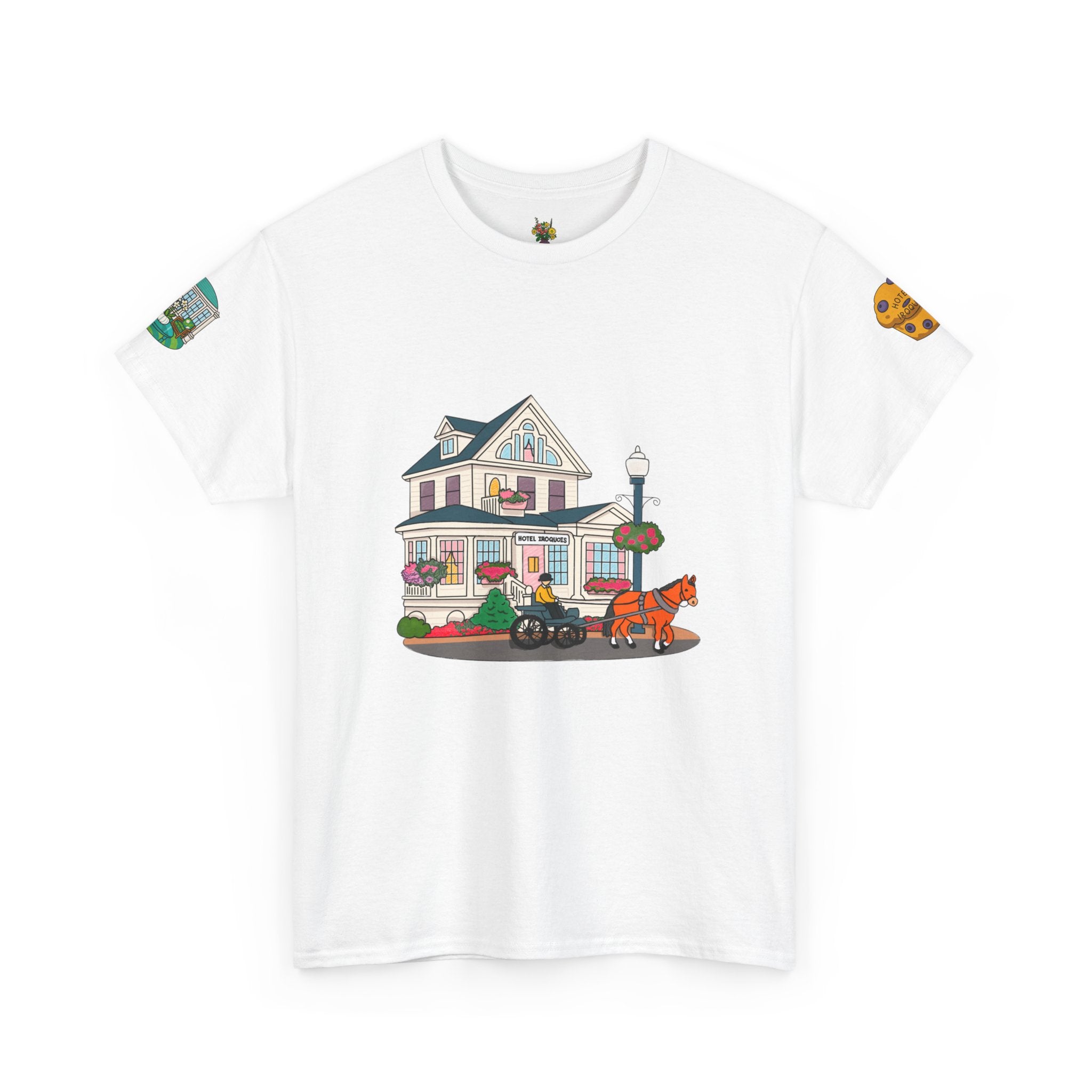 Mackinac Merch - Hotel Iroquois Series - Gilden T Shirt