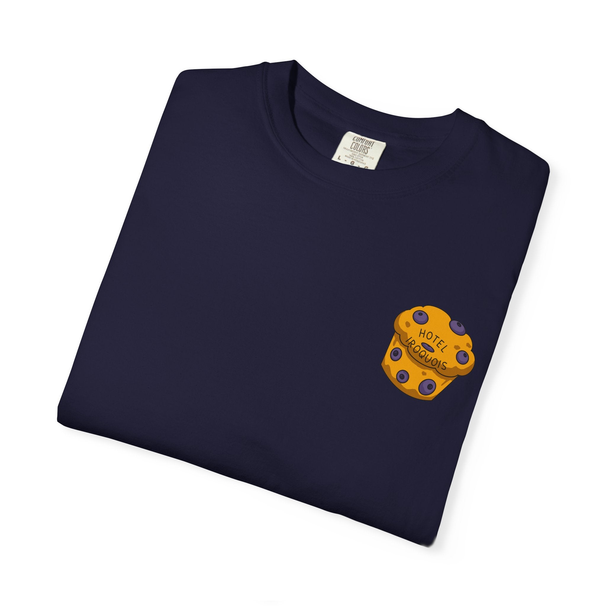 Mackinac Merch - The Hotel Iroquois Series - The Circle Porch Comfort Colors T Shirt