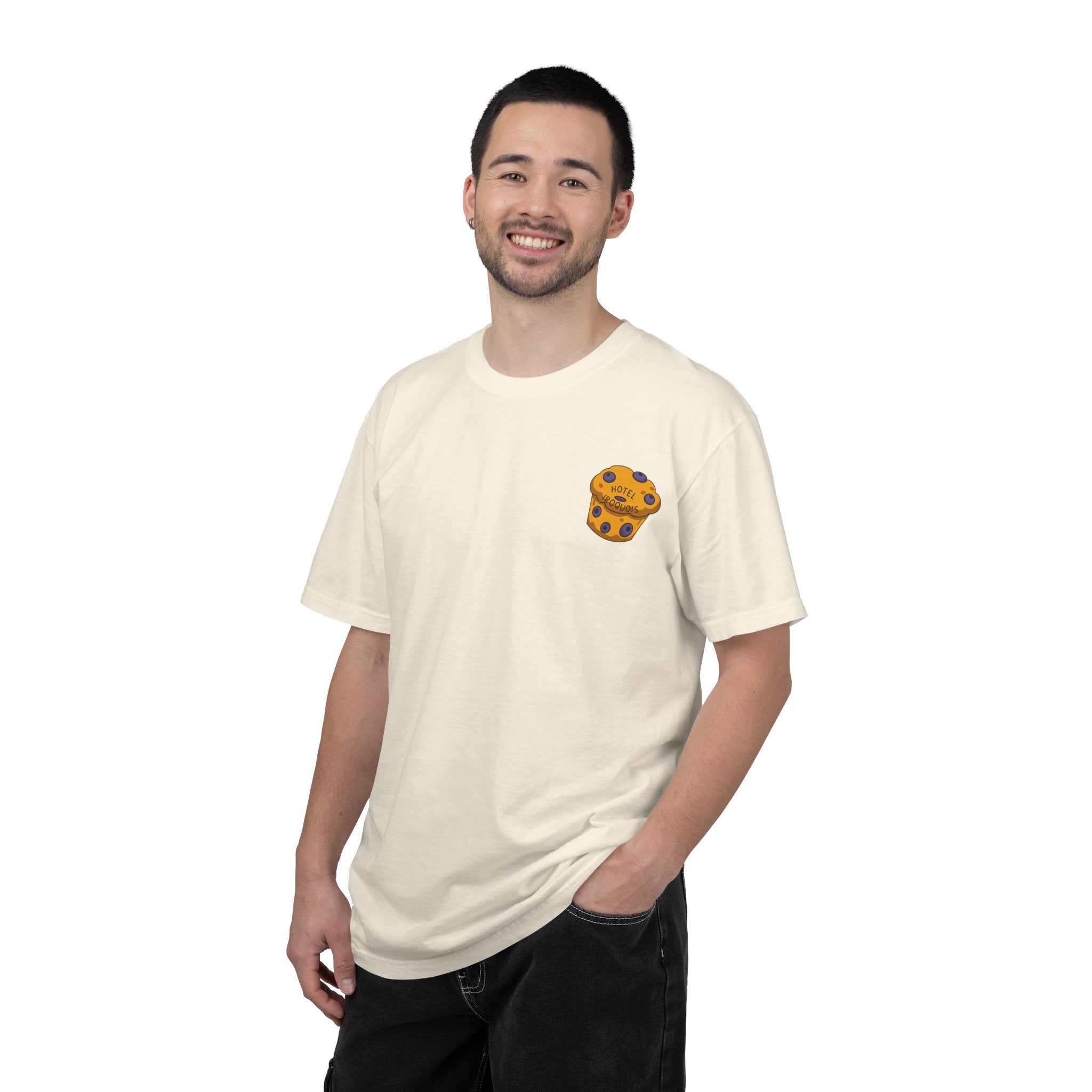 Mackinac Merch - The Hotel Iroquois Series - The Circle Porch Comfort Colors T Shirt