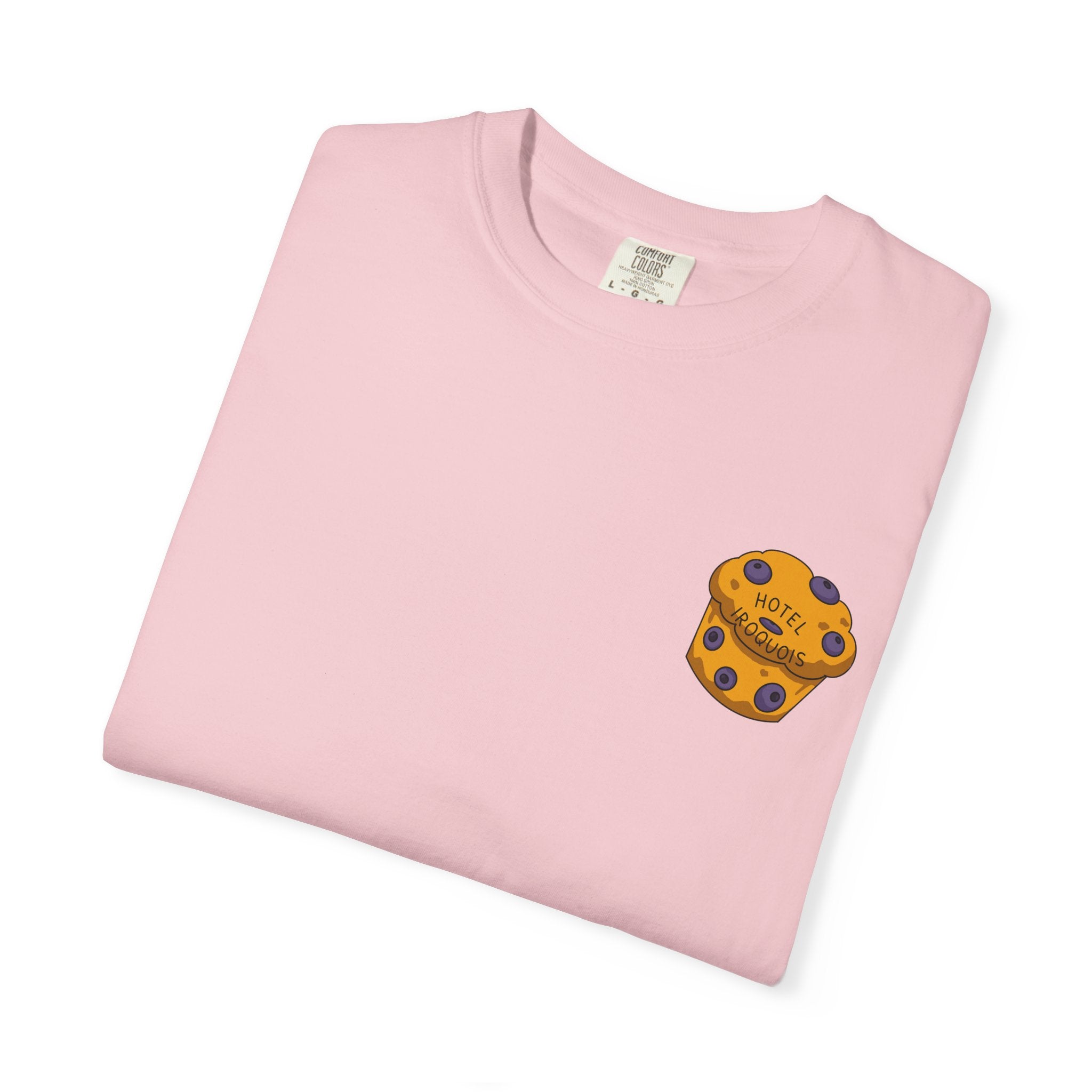 Mackinac Merch - The Hotel Iroquois Series - The Circle Porch Comfort Colors T Shirt