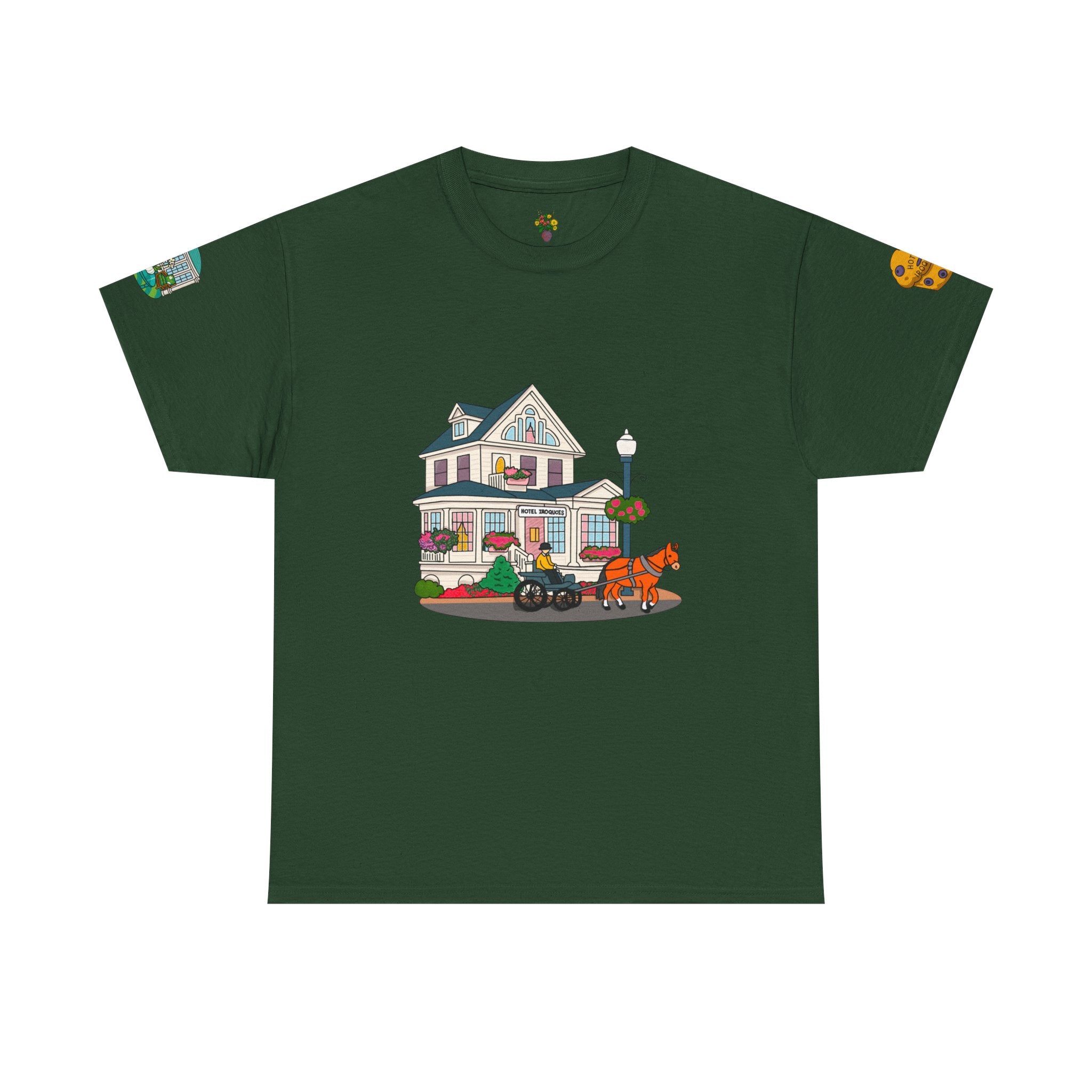 Mackinac Merch - Hotel Iroquois Series - Gilden T Shirt