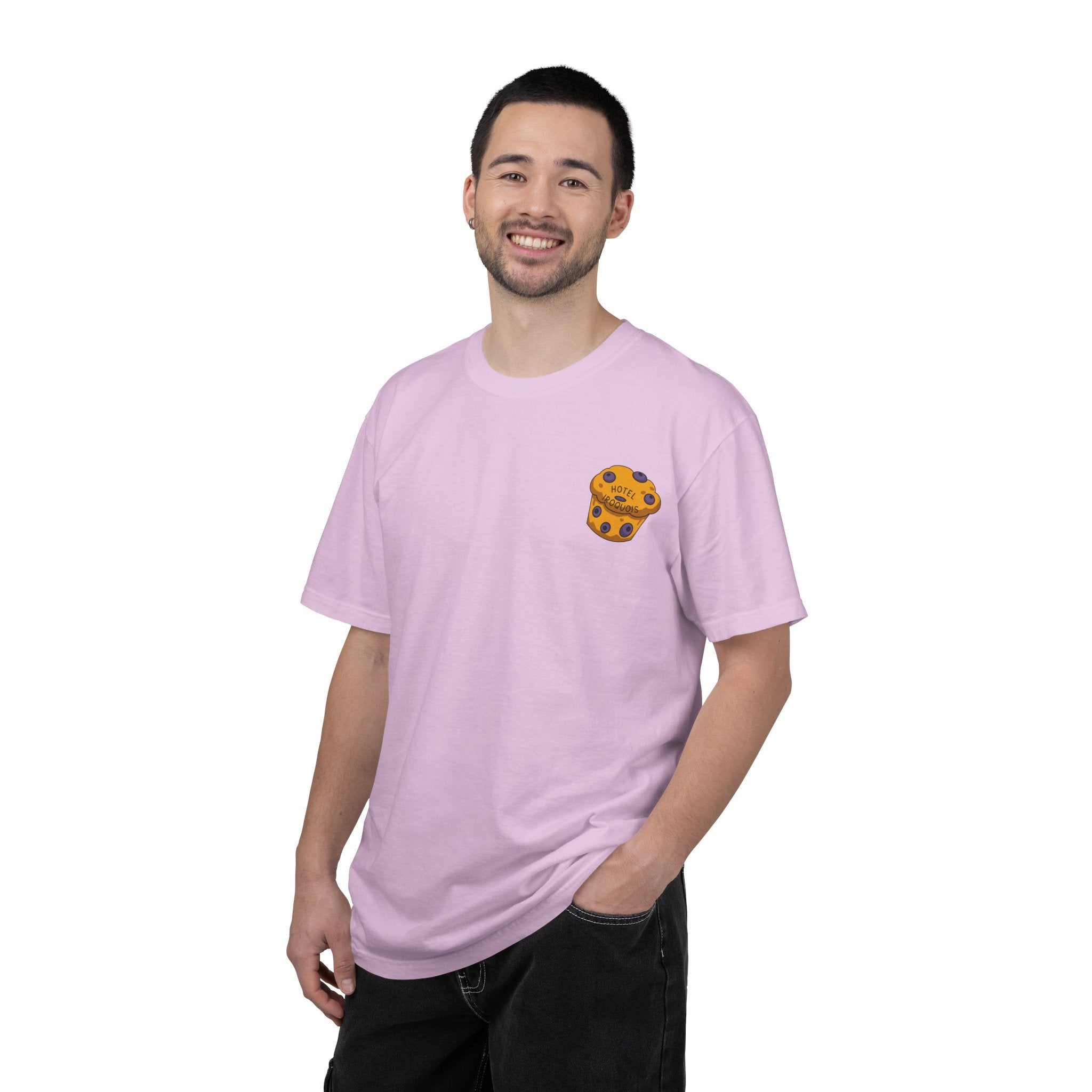 Mackinac Merch - The Hotel Iroquois Series - The Circle Porch Comfort Colors T Shirt