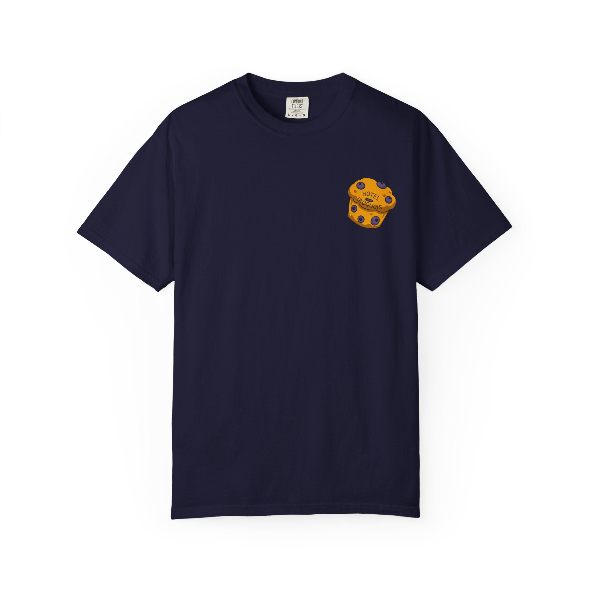 Mackinac Merch - The Hotel Iroquois Series - The Circle Porch Comfort Colors T Shirt