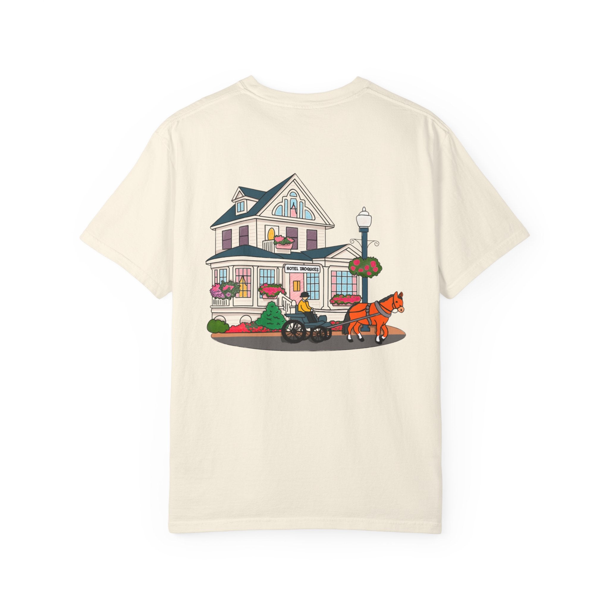Mackinac Merch - The Hotel Iroquois Series - The Hotel Comfort Colors T Shirt