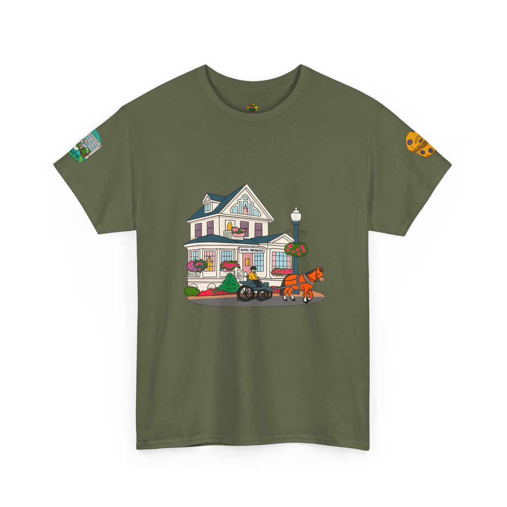 Mackinac Merch - Hotel Iroquois Series - Gilden T Shirt