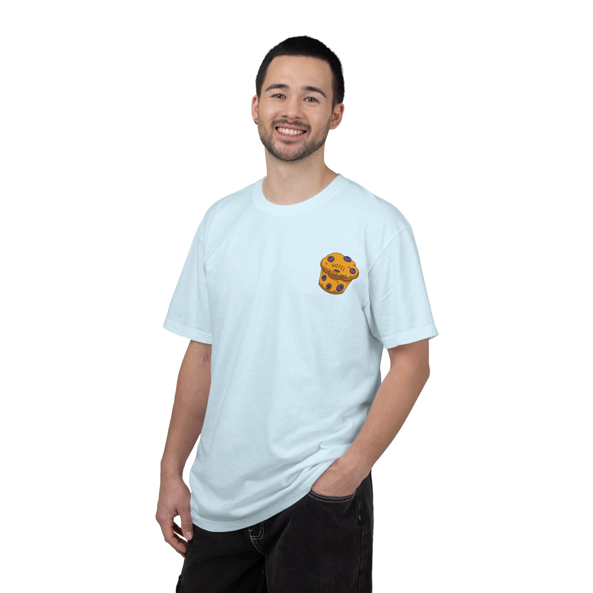 Mackinac Merch - The Hotel Iroquois Series - The Circle Porch Comfort Colors T Shirt