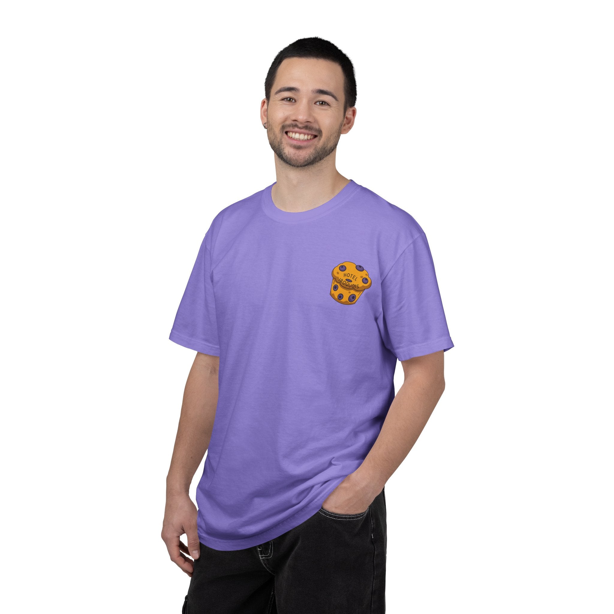 Mackinac Merch - The Hotel Iroquois Series - The Circle Porch Comfort Colors T Shirt