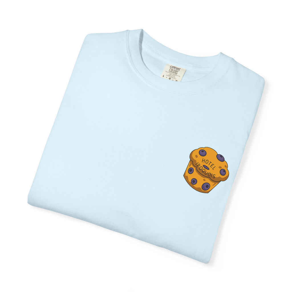Mackinac Merch - The Hotel Iroquois Series - The Circle Porch Comfort Colors T Shirt