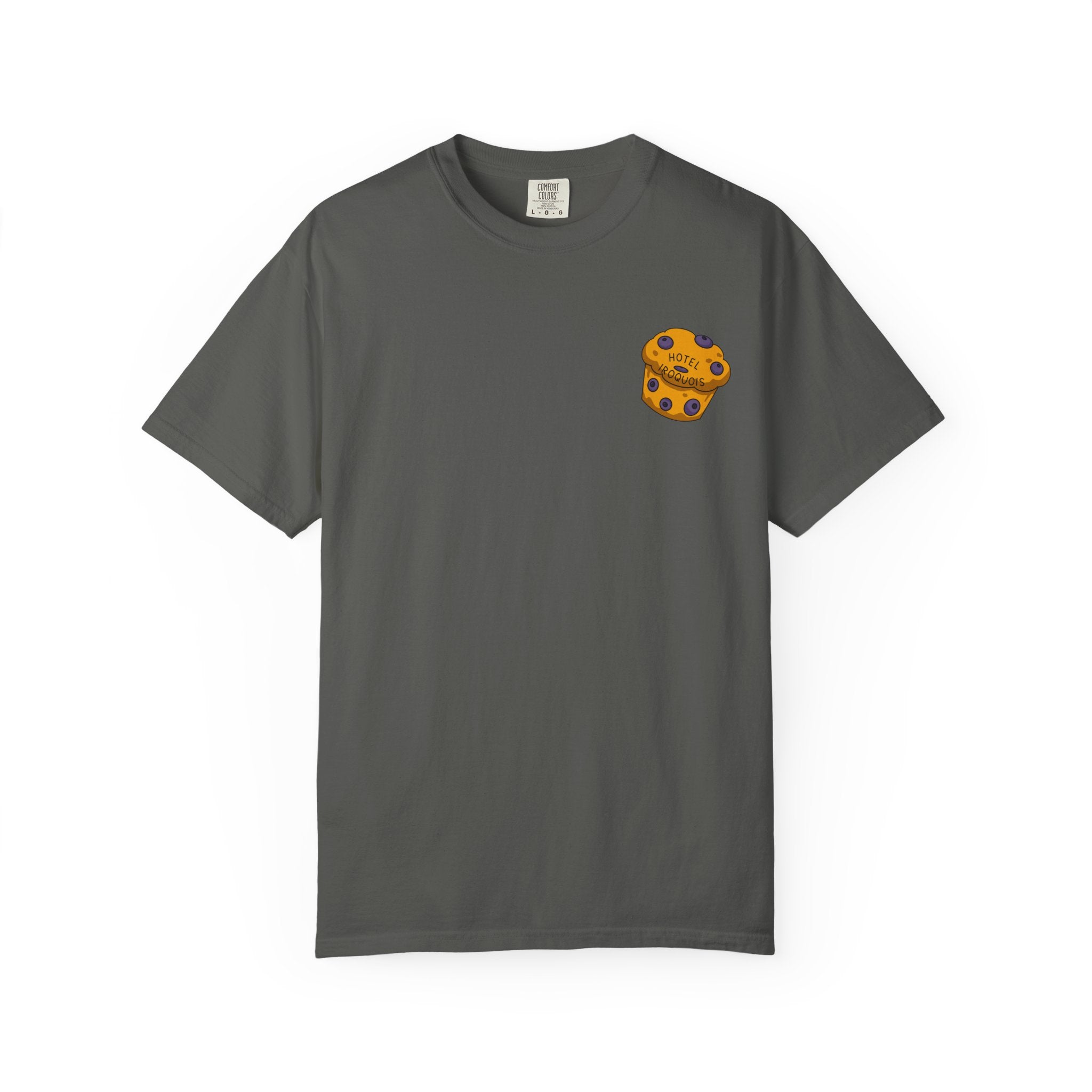 Mackinac Merch - The Hotel Iroquois Series - The Circle Porch Comfort Colors T Shirt
