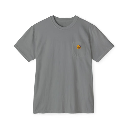 Hotel Iroquois Series Muffins and Flowers Pocket T-Shirt — Garment-Dyed Cotton