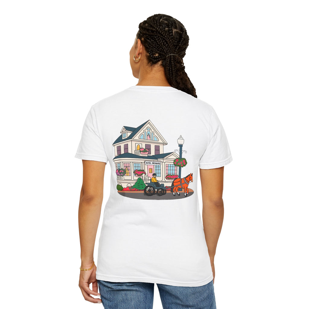 Mackinac Merch - The Hotel Iroquois Series - The Hotel Comfort Colors T Shirt