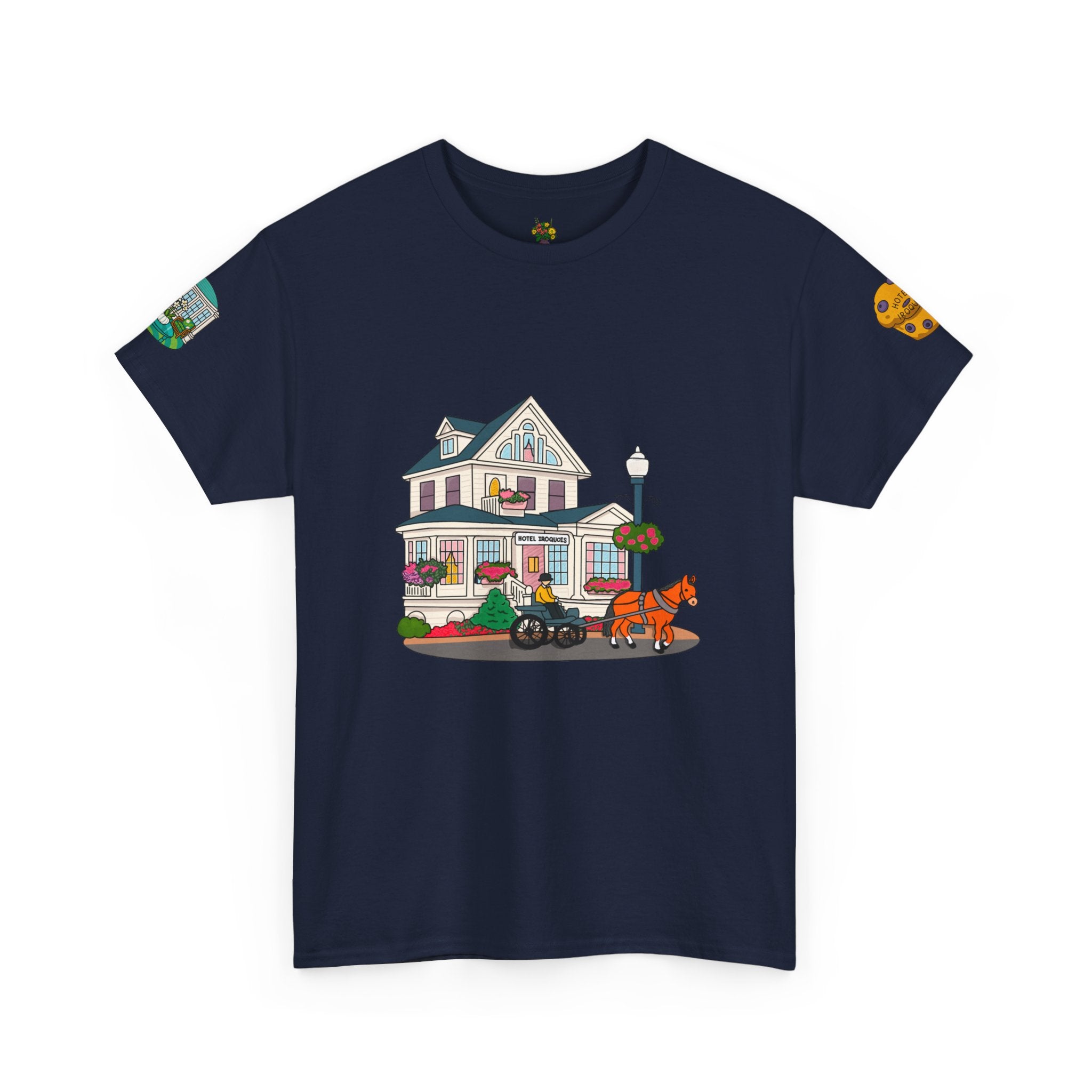 Mackinac Merch - Hotel Iroquois Series - Gilden T Shirt