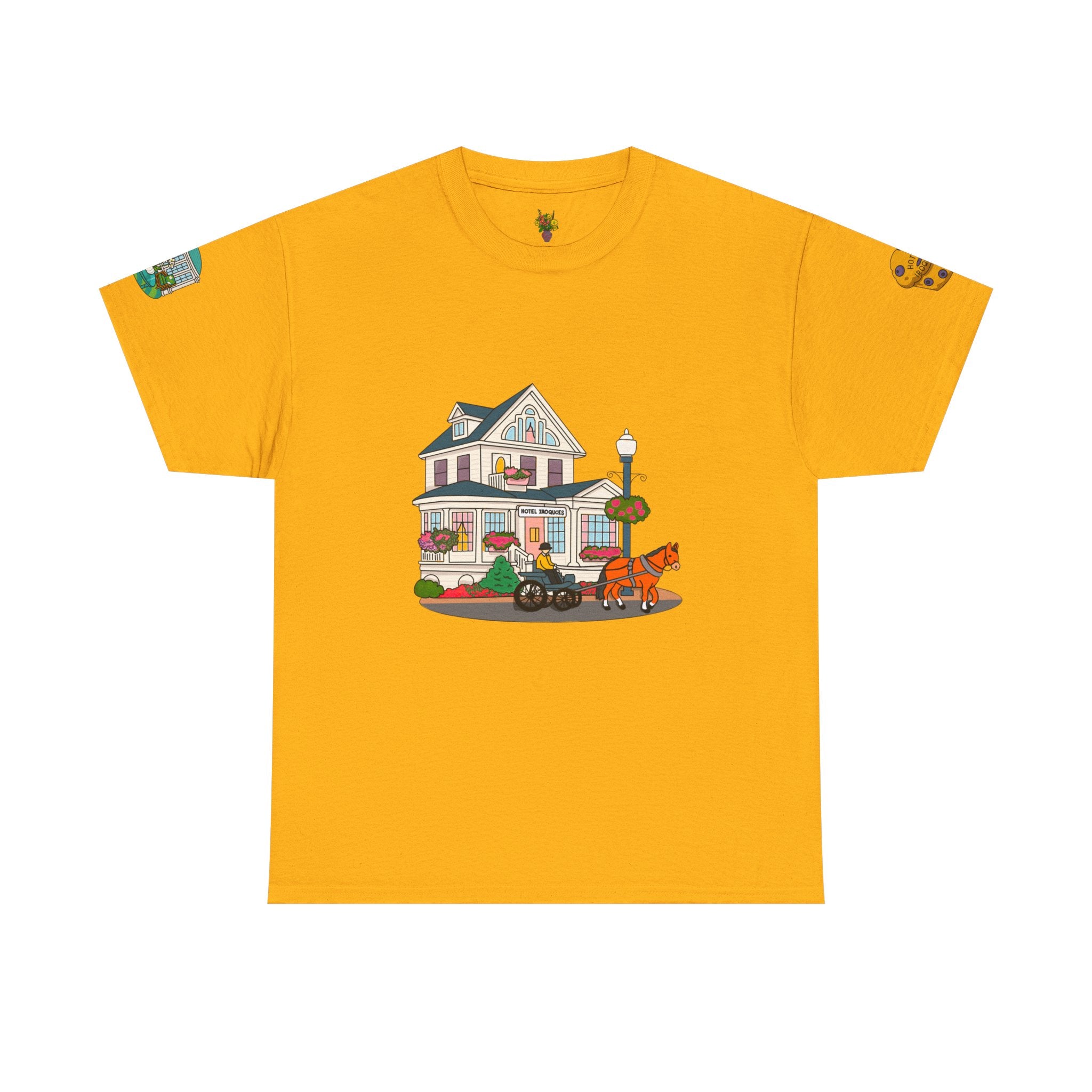 Mackinac Merch - Hotel Iroquois Series - Gilden T Shirt