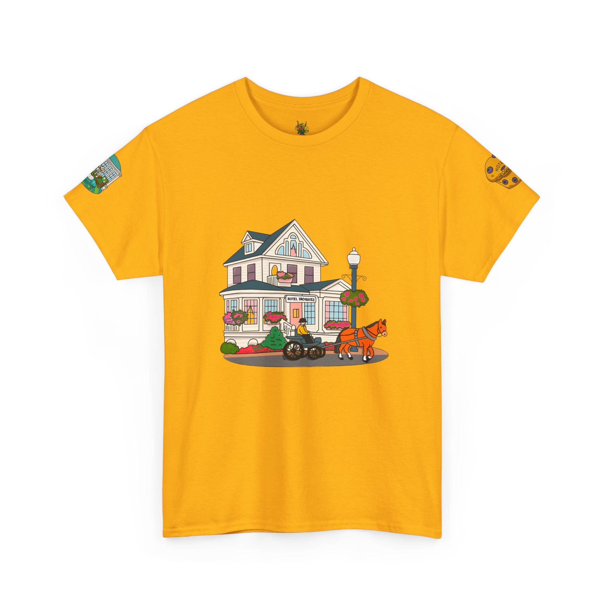 Mackinac Merch - Hotel Iroquois Series - Gilden T Shirt