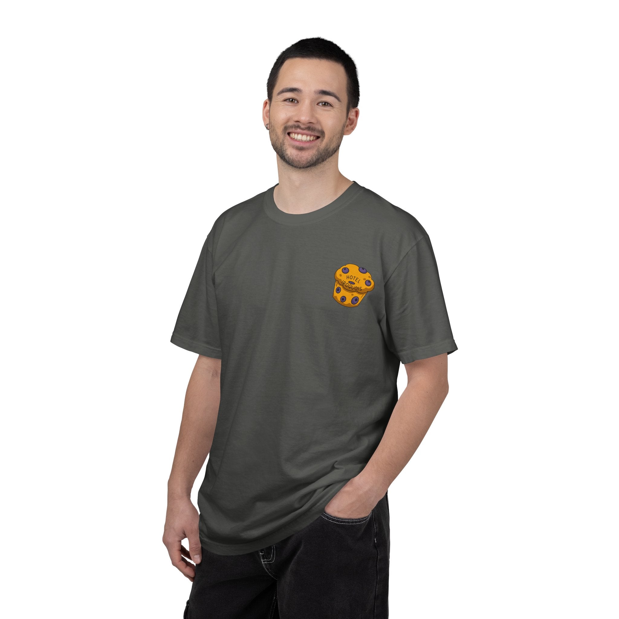 Mackinac Merch - The Hotel Iroquois Series - The Circle Porch Comfort Colors T Shirt
