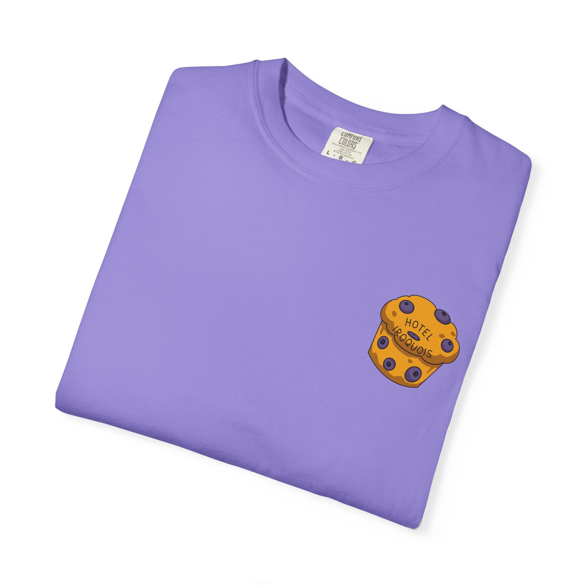 Mackinac Merch - The Hotel Iroquois Series - The Circle Porch Comfort Colors T Shirt