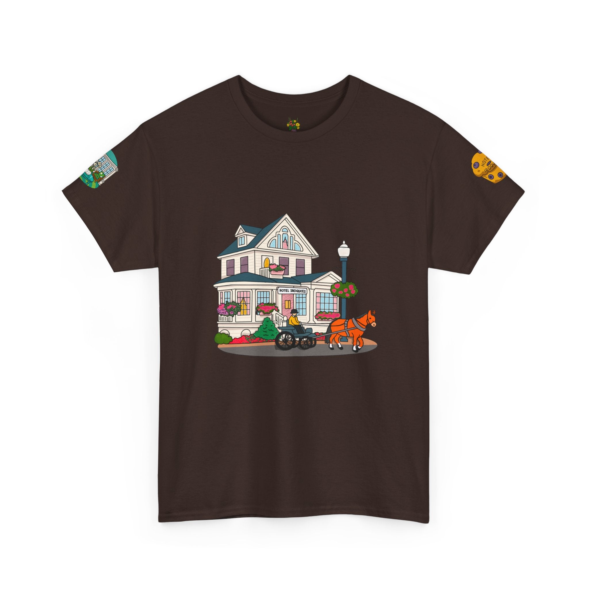 Mackinac Merch - Hotel Iroquois Series - Gilden T Shirt