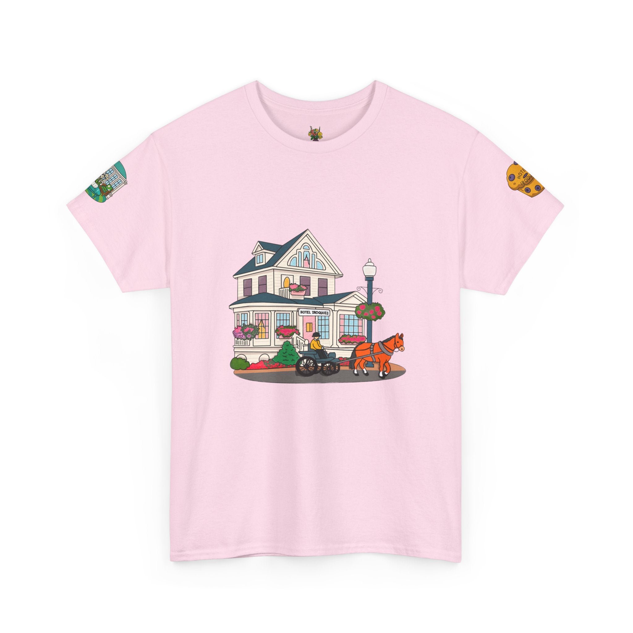 Mackinac Merch - Hotel Iroquois Series - Gilden T Shirt