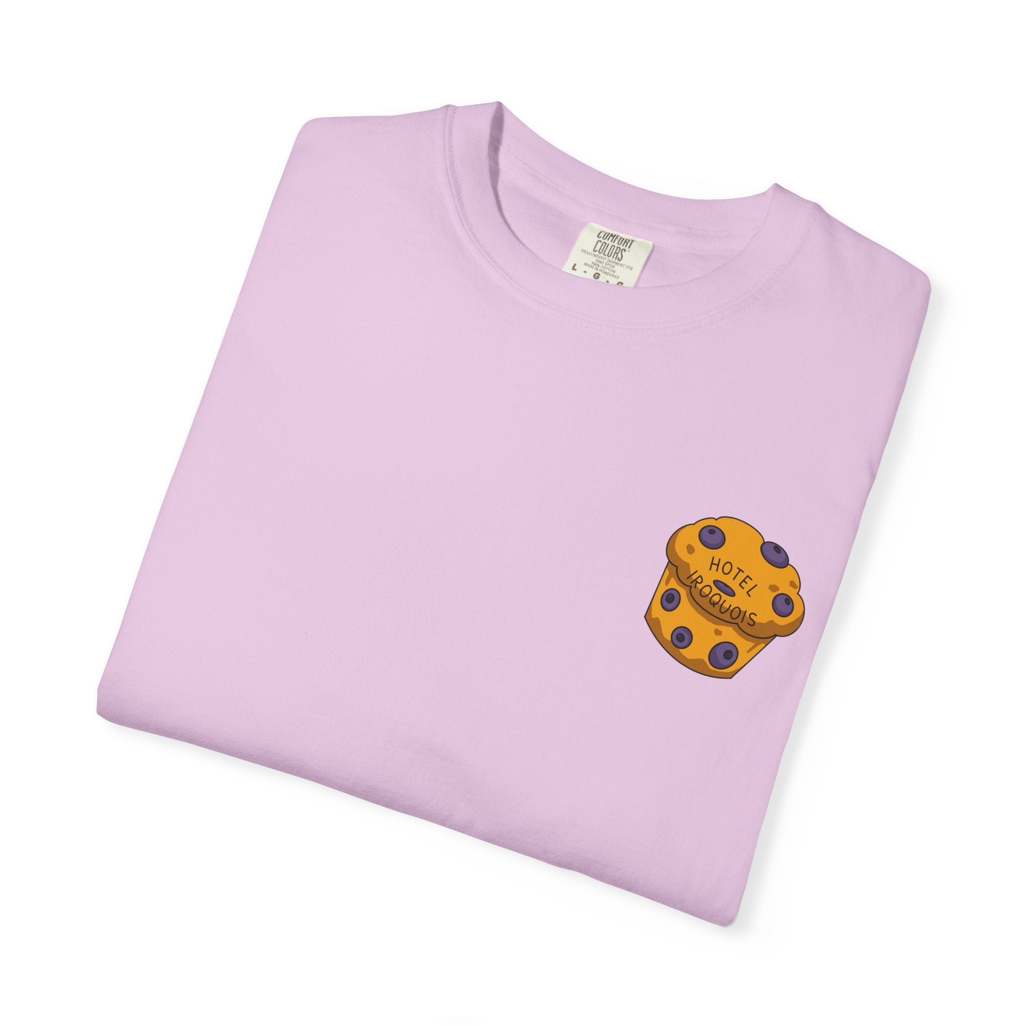 Mackinac Merch - The Hotel Iroquois Series - The Circle Porch Comfort Colors T Shirt