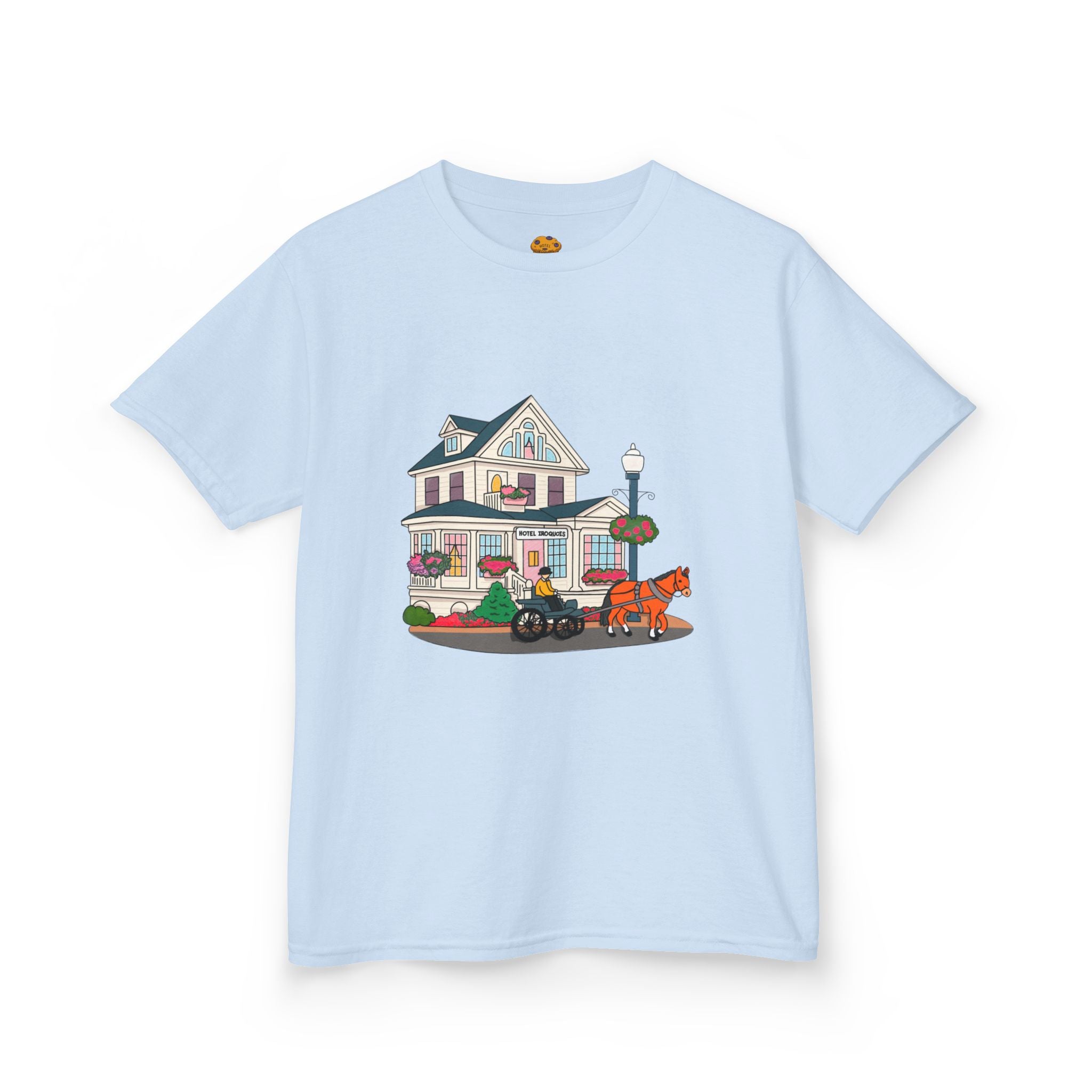 Mackinac Merch - Hotel Iroquois Series Kids Heavy Cotton Tee