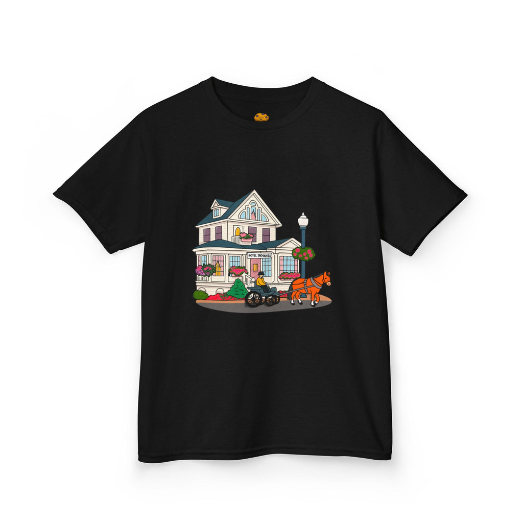 Mackinac Merch - Hotel Iroquois Series Kids Heavy Cotton Tee