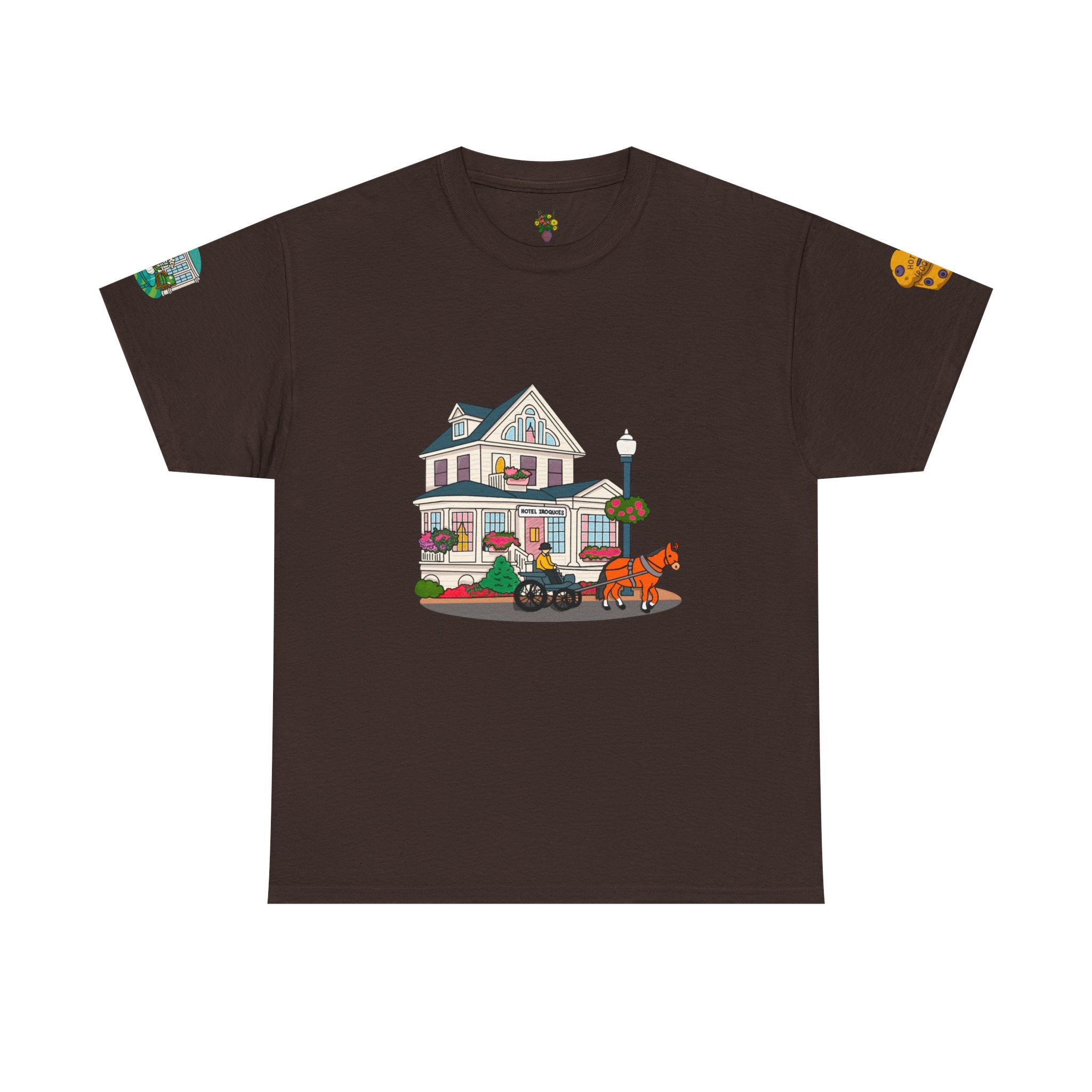 Mackinac Merch - Hotel Iroquois Series - Gilden T Shirt