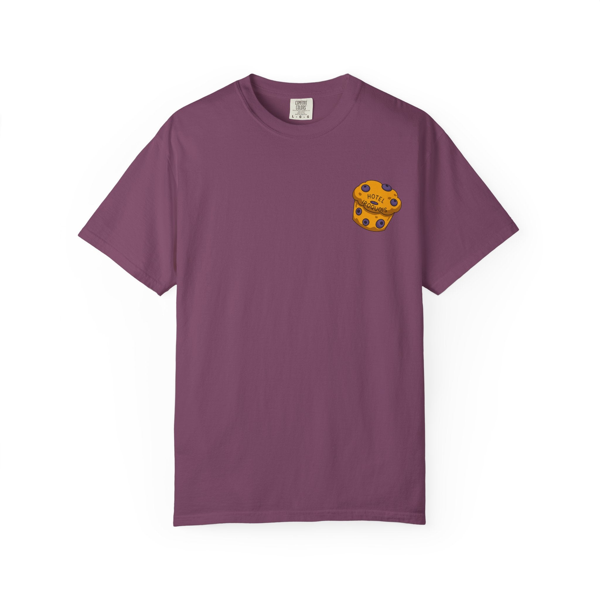 Mackinac Merch - The Hotel Iroquois Series - The Circle Porch Comfort Colors T Shirt