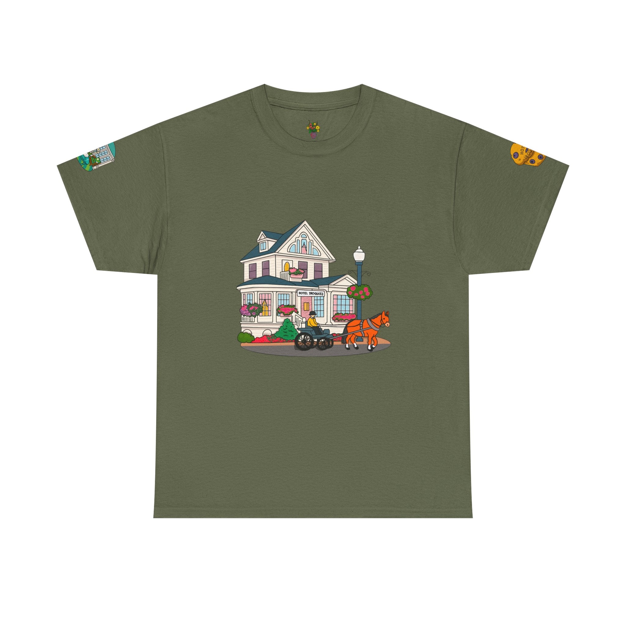 Mackinac Merch - Hotel Iroquois Series - Gilden T Shirt