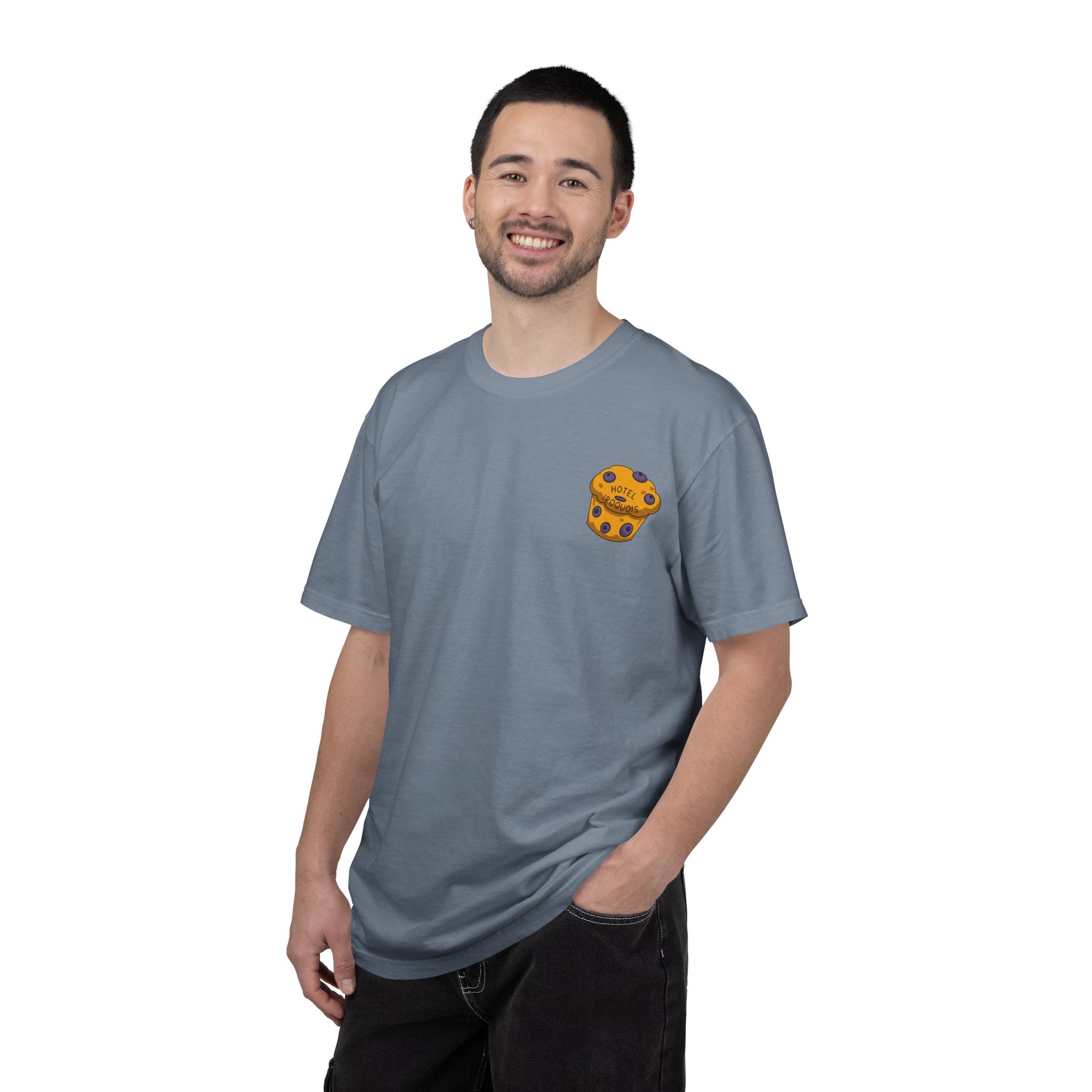 Mackinac Merch - The Hotel Iroquois Series - The Circle Porch Comfort Colors T Shirt