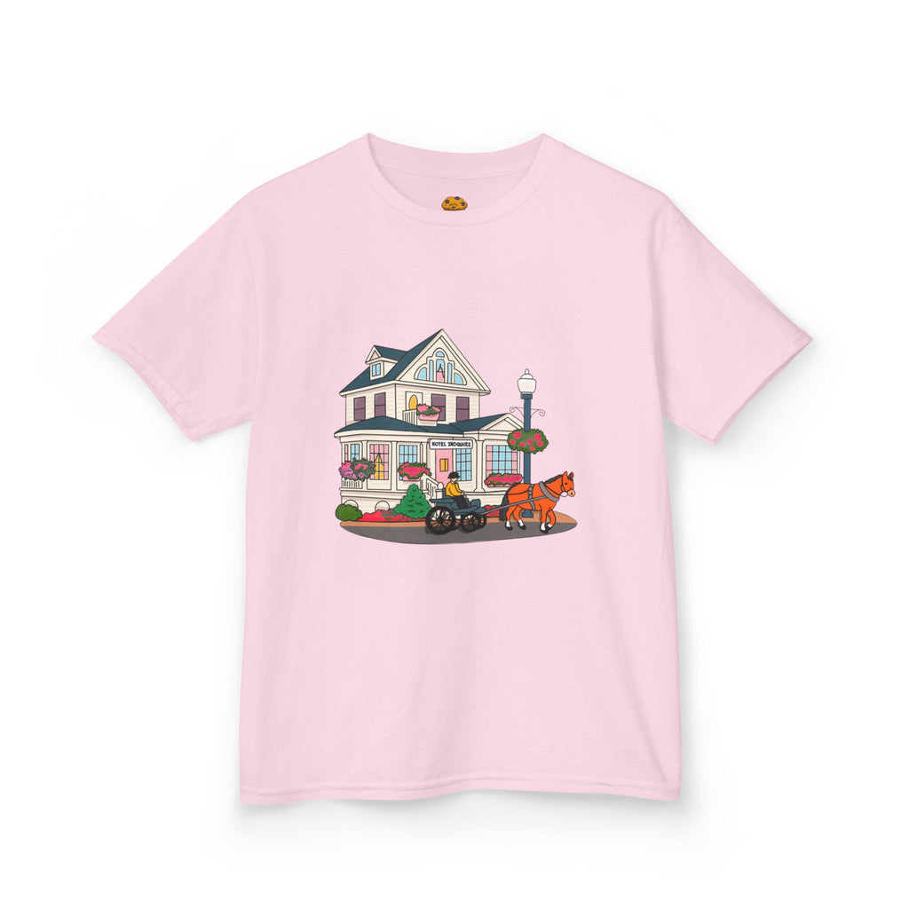 Mackinac Merch - Hotel Iroquois Series Kids Heavy Cotton Tee
