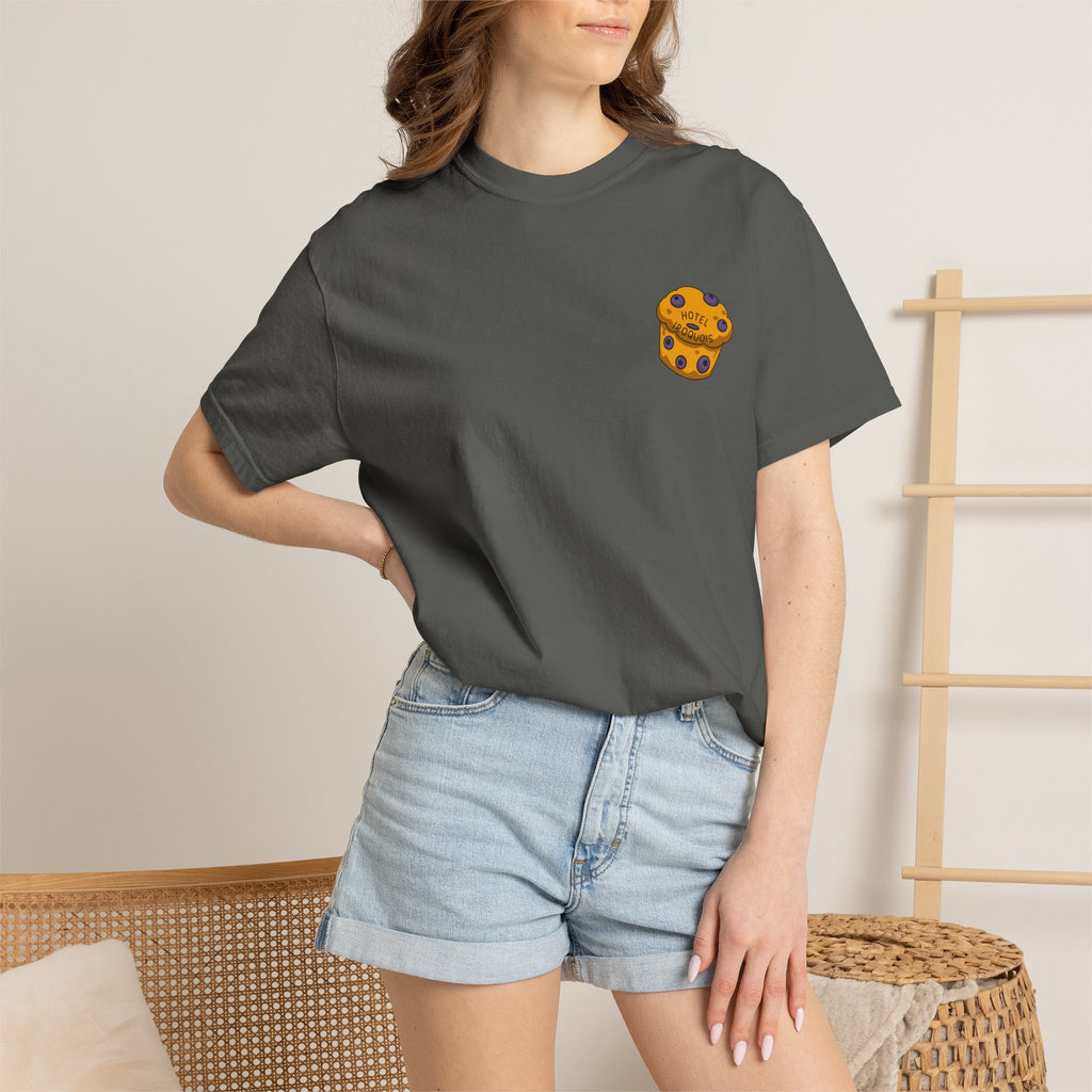 Mackinac Merch - The Hotel Iroquois Series - The Circle Porch Comfort Colors T Shirt