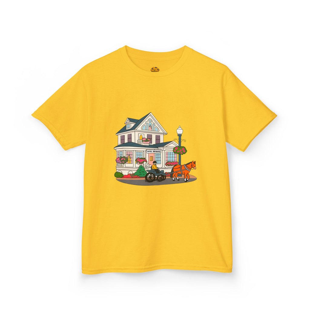 Mackinac Merch - Hotel Iroquois Series Kids Heavy Cotton Tee