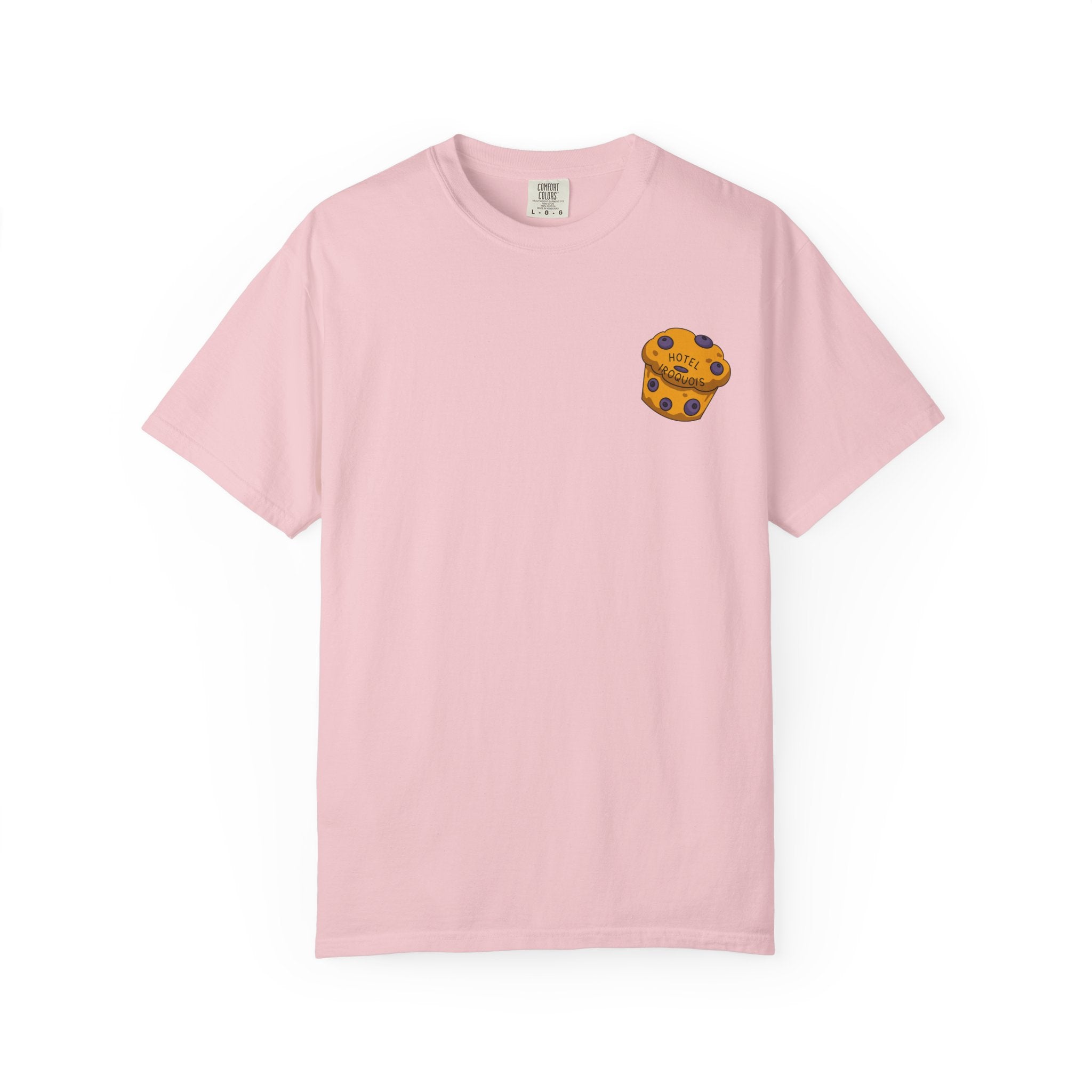 Mackinac Merch - The Hotel Iroquois Series - The Circle Porch Comfort Colors T Shirt