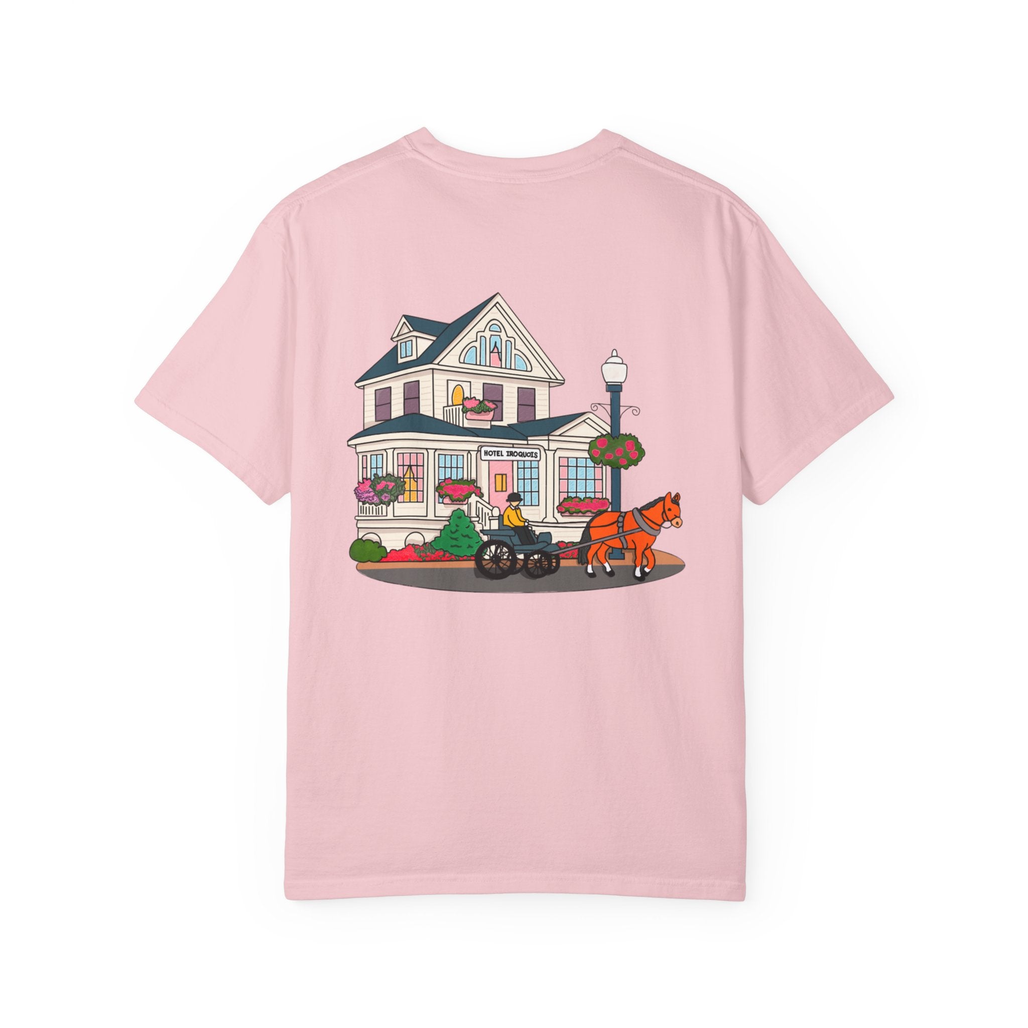 Mackinac Merch - The Hotel Iroquois Series - The Hotel Comfort Colors T Shirt