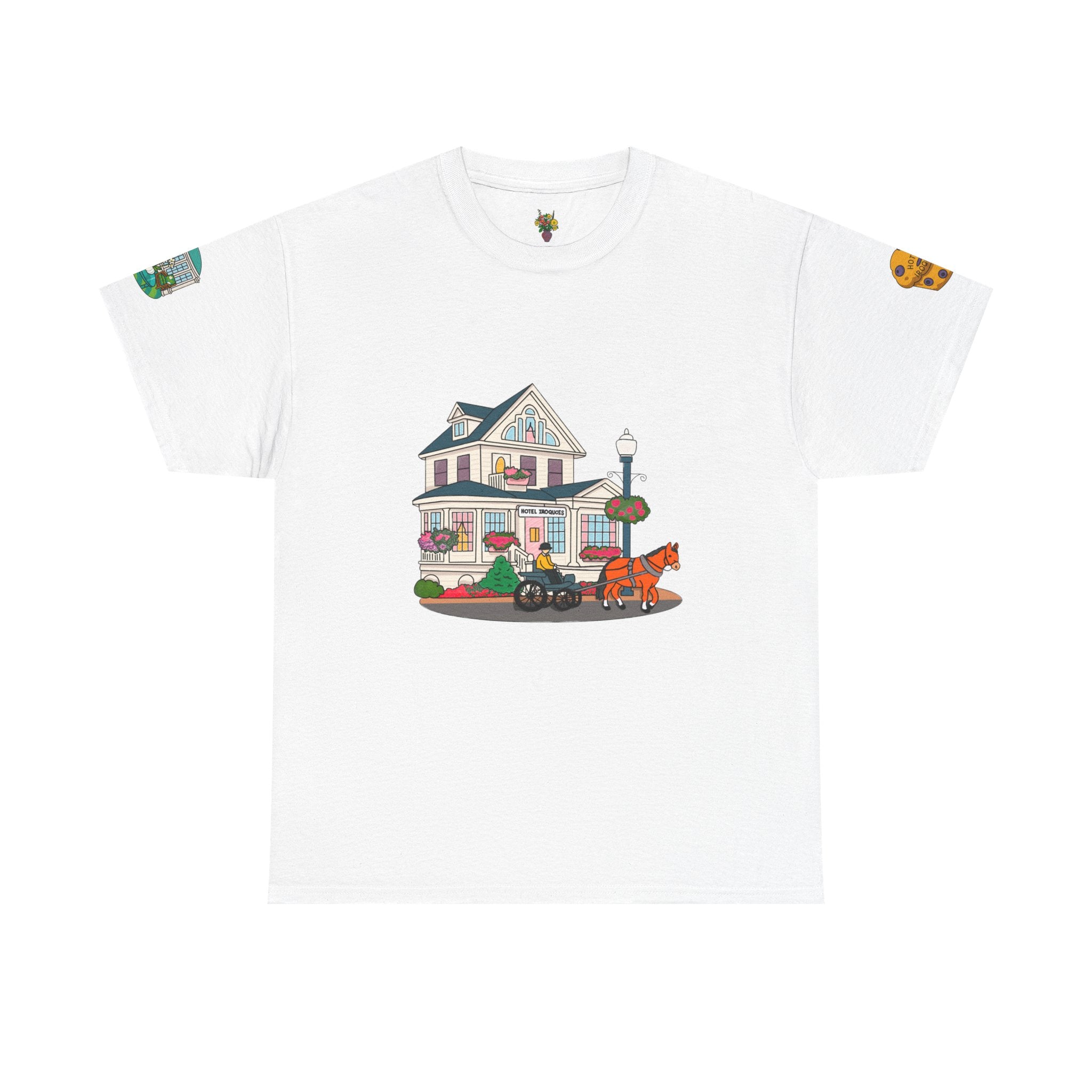 Mackinac Merch - Hotel Iroquois Series - Gilden T Shirt