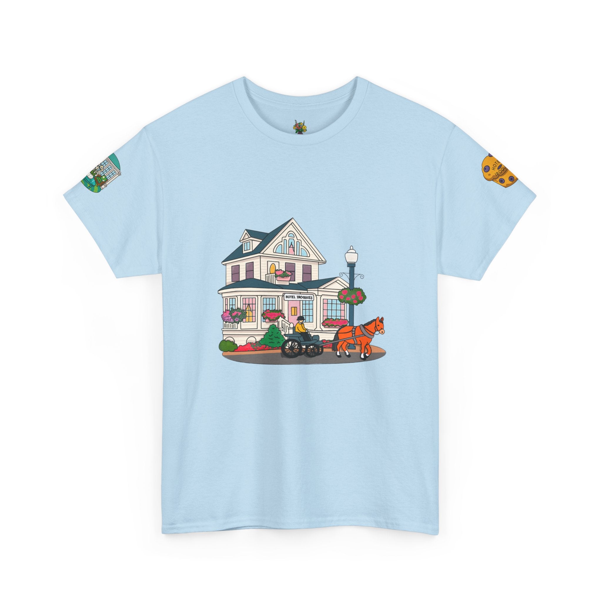Mackinac Merch - Hotel Iroquois Series - Gilden T Shirt