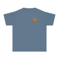 Comfort Colors Youth Tee — Hotel Iroquois Series - Blueberry Muffins and Horse Drawn Carriages