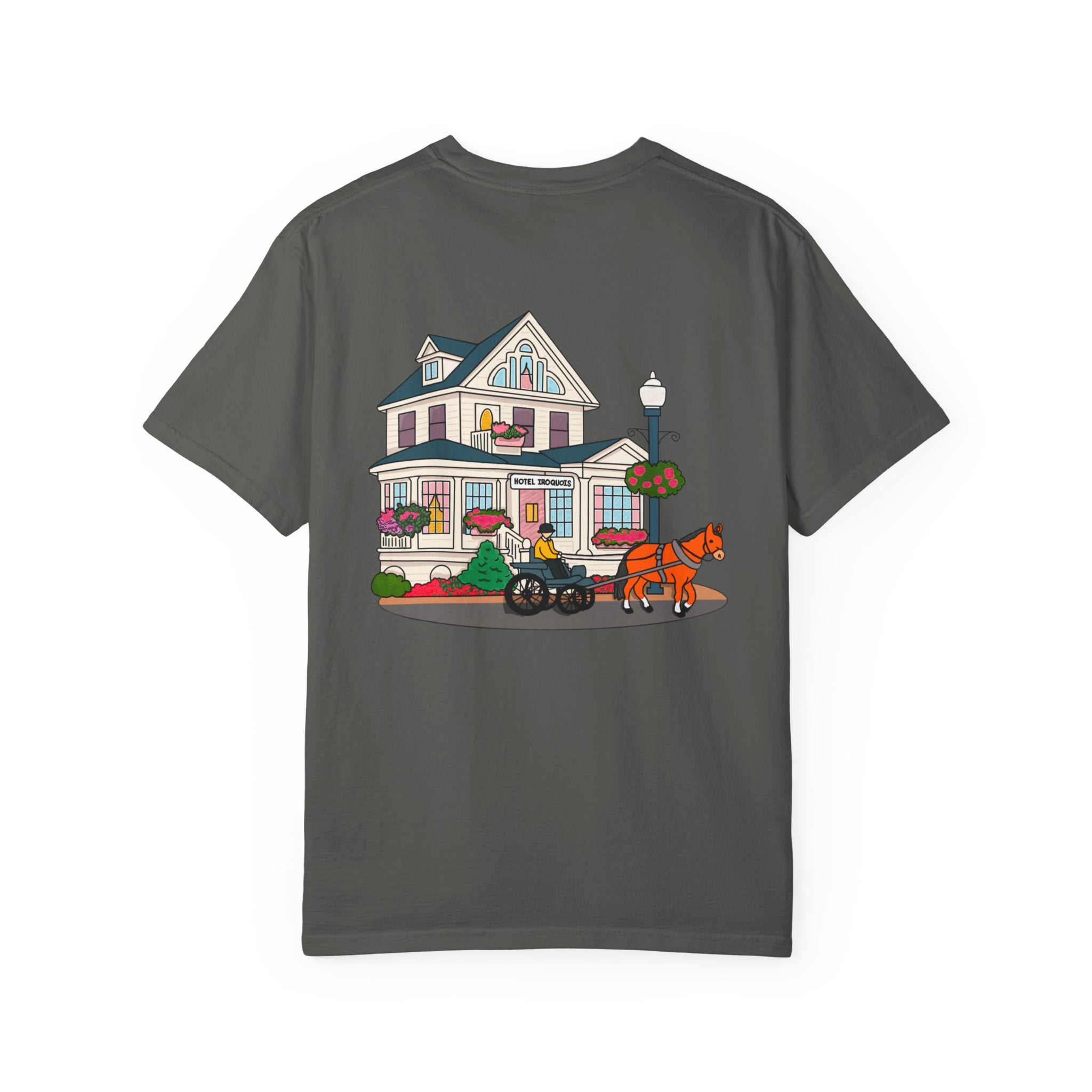 Mackinac Merch - The Hotel Iroquois Series - The Hotel Comfort Colors T Shirt