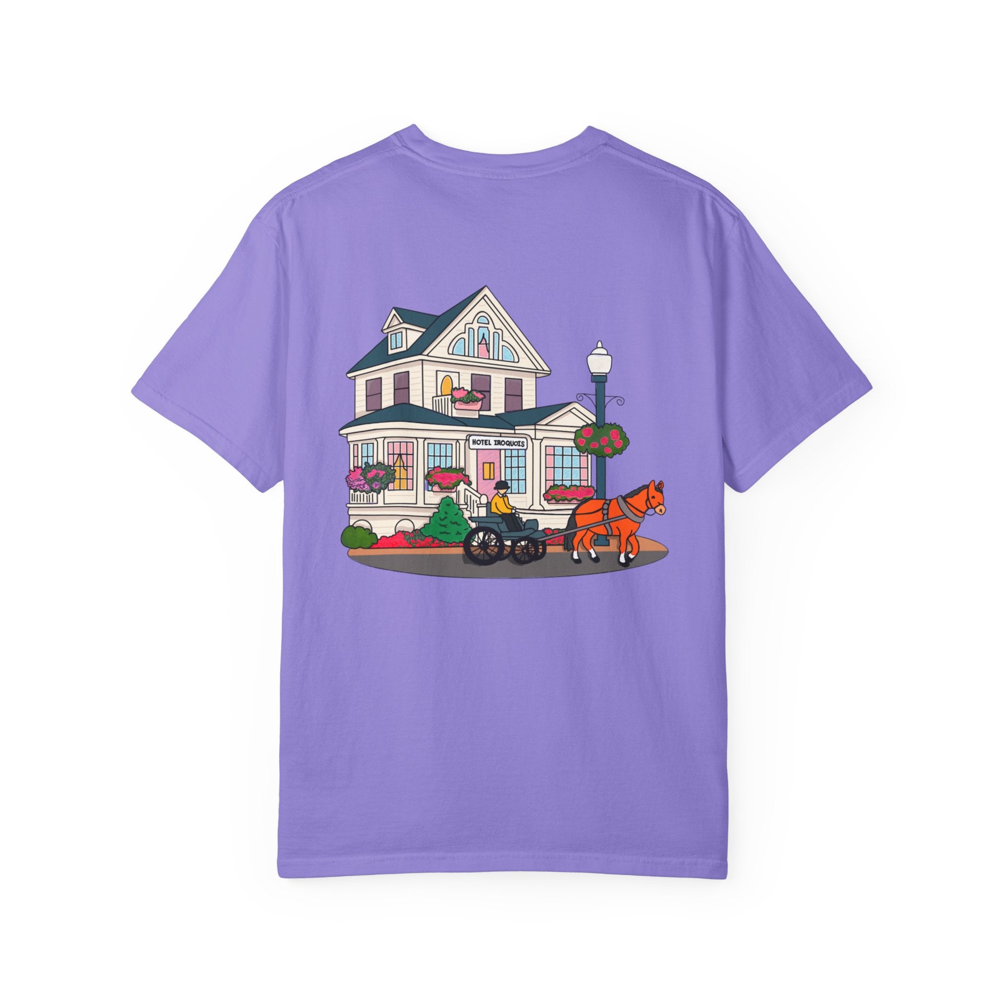 Mackinac Merch - The Hotel Iroquois Series - The Hotel Comfort Colors T Shirt