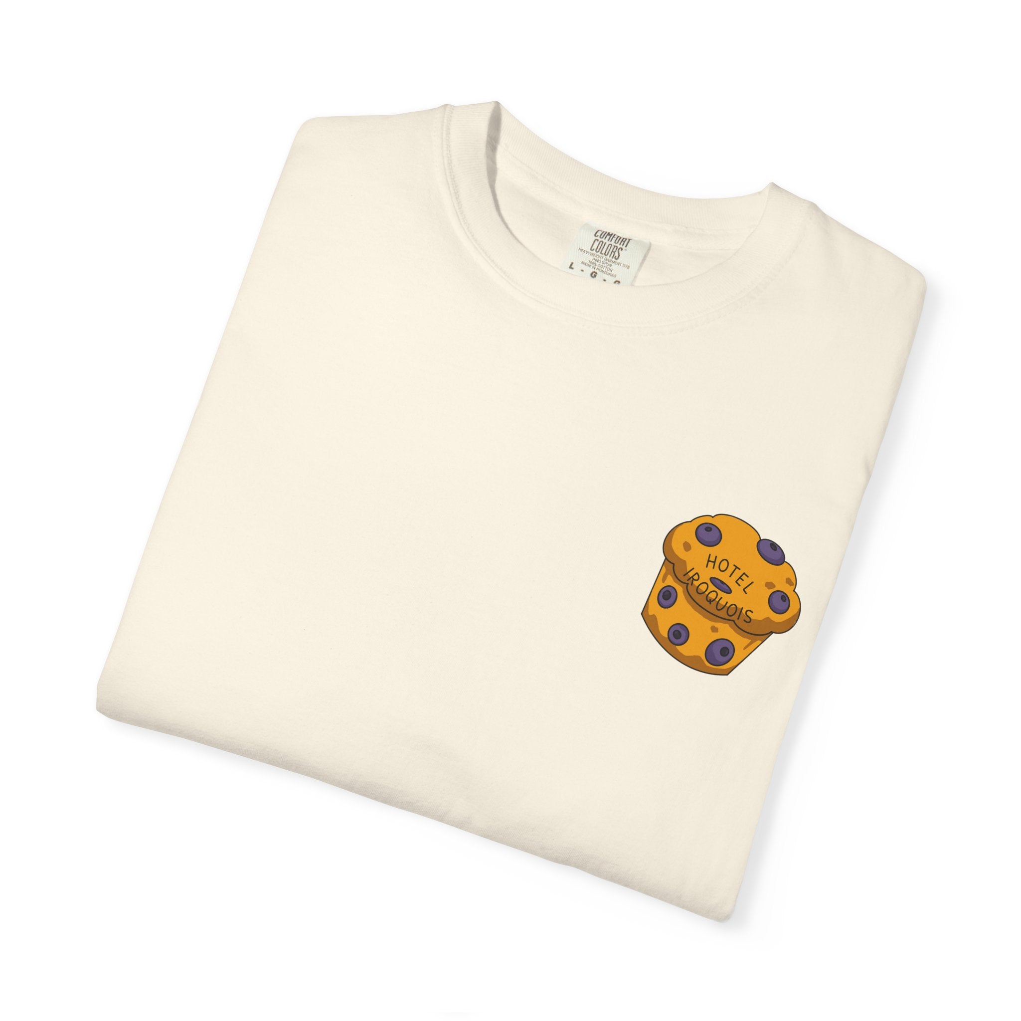 Mackinac Merch - The Hotel Iroquois Series - The Circle Porch Comfort Colors T Shirt