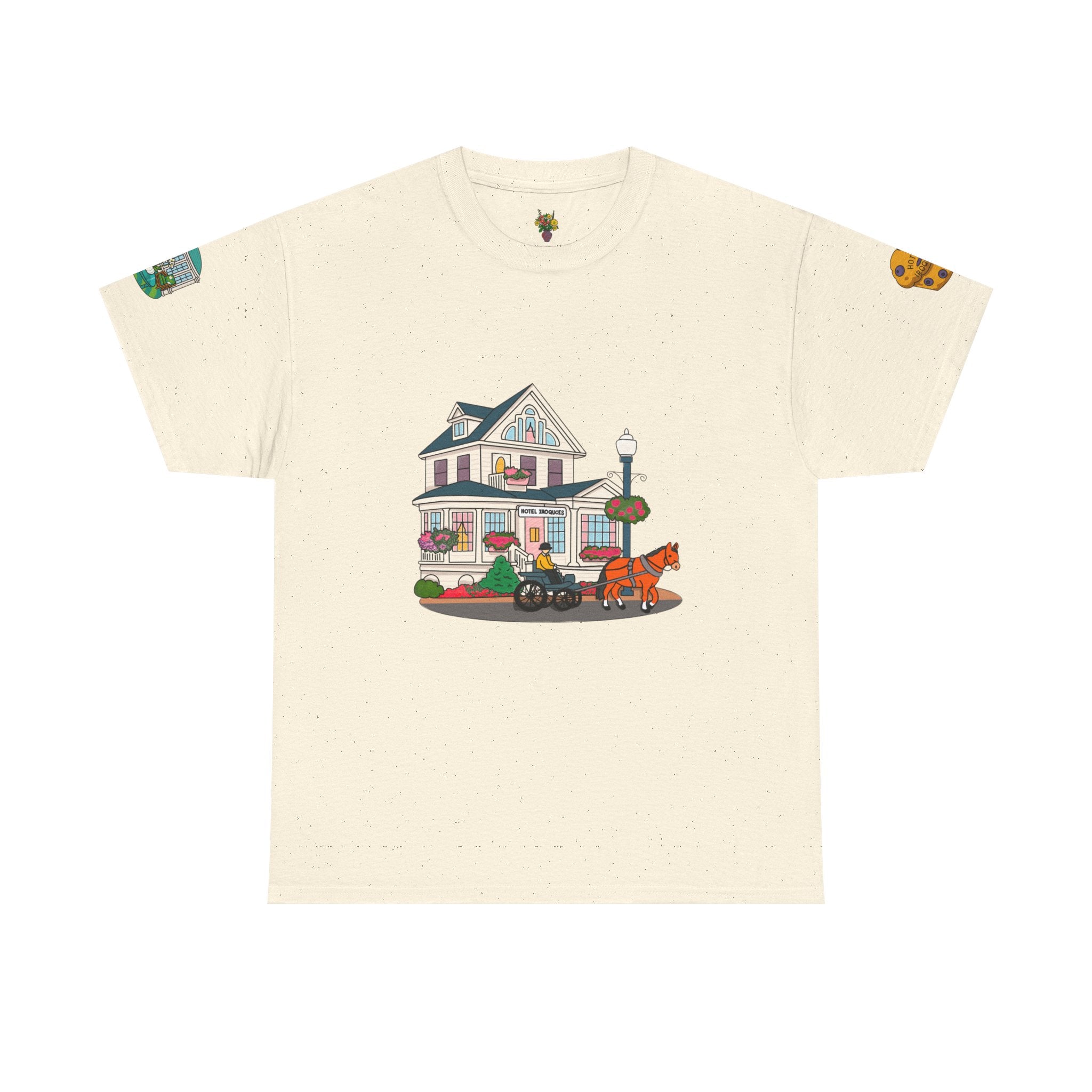 Mackinac Merch - Hotel Iroquois Series - Gilden T Shirt