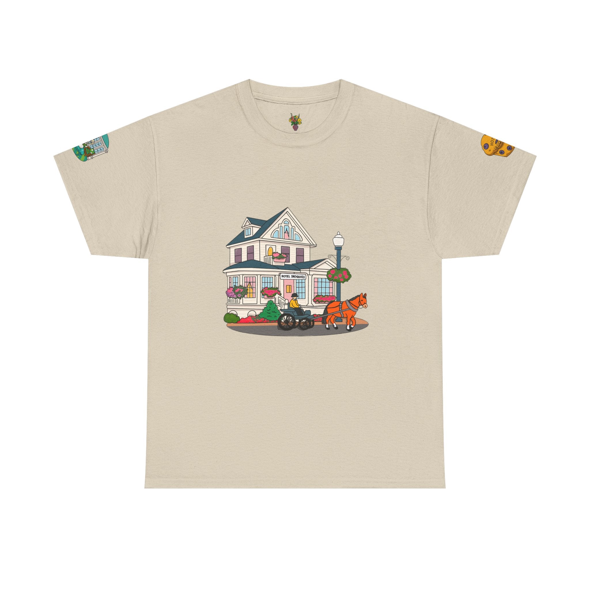 Mackinac Merch - Hotel Iroquois Series - Gilden T Shirt
